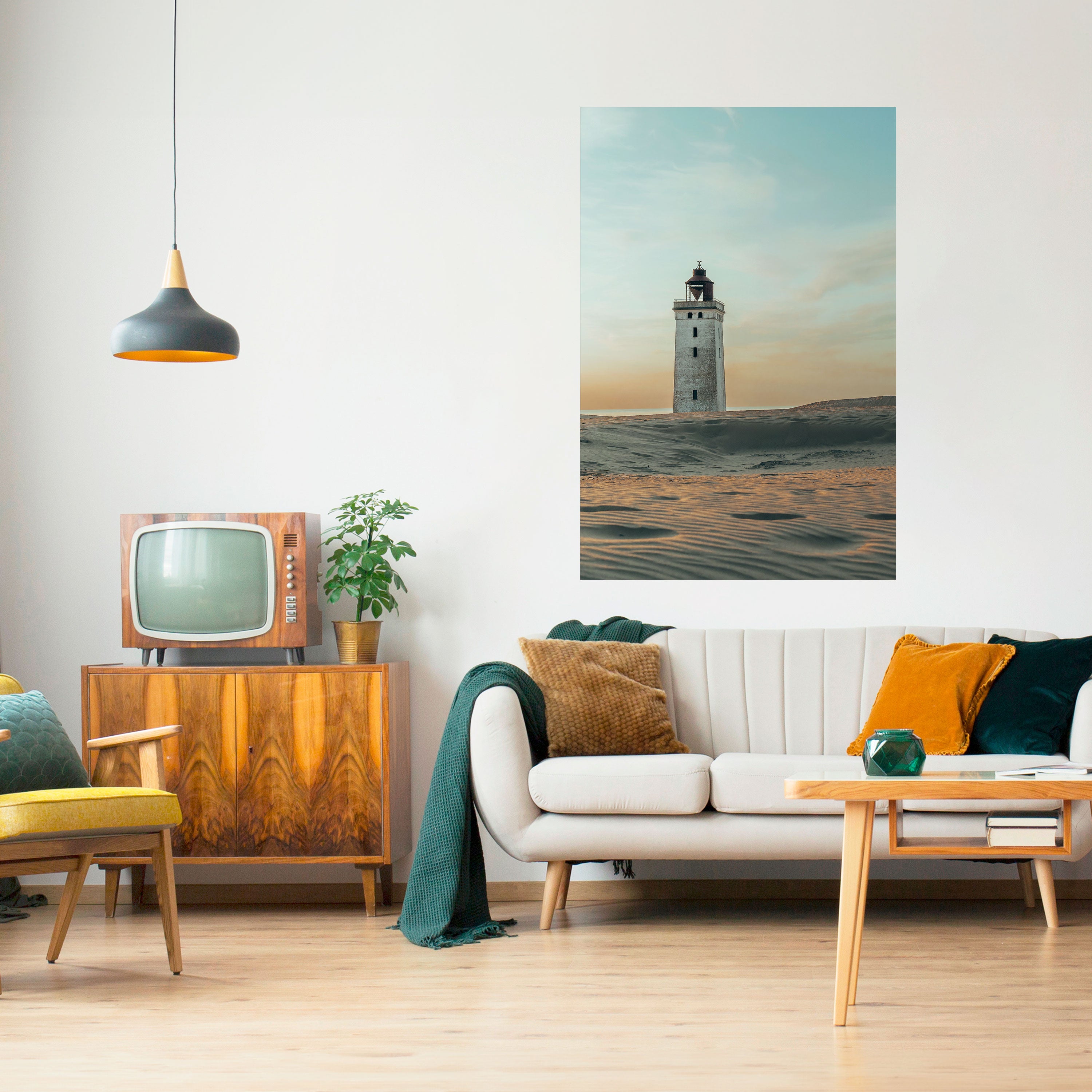 LIGHTHOUSE IN LIMBO Naklejka/Plakat pionowy