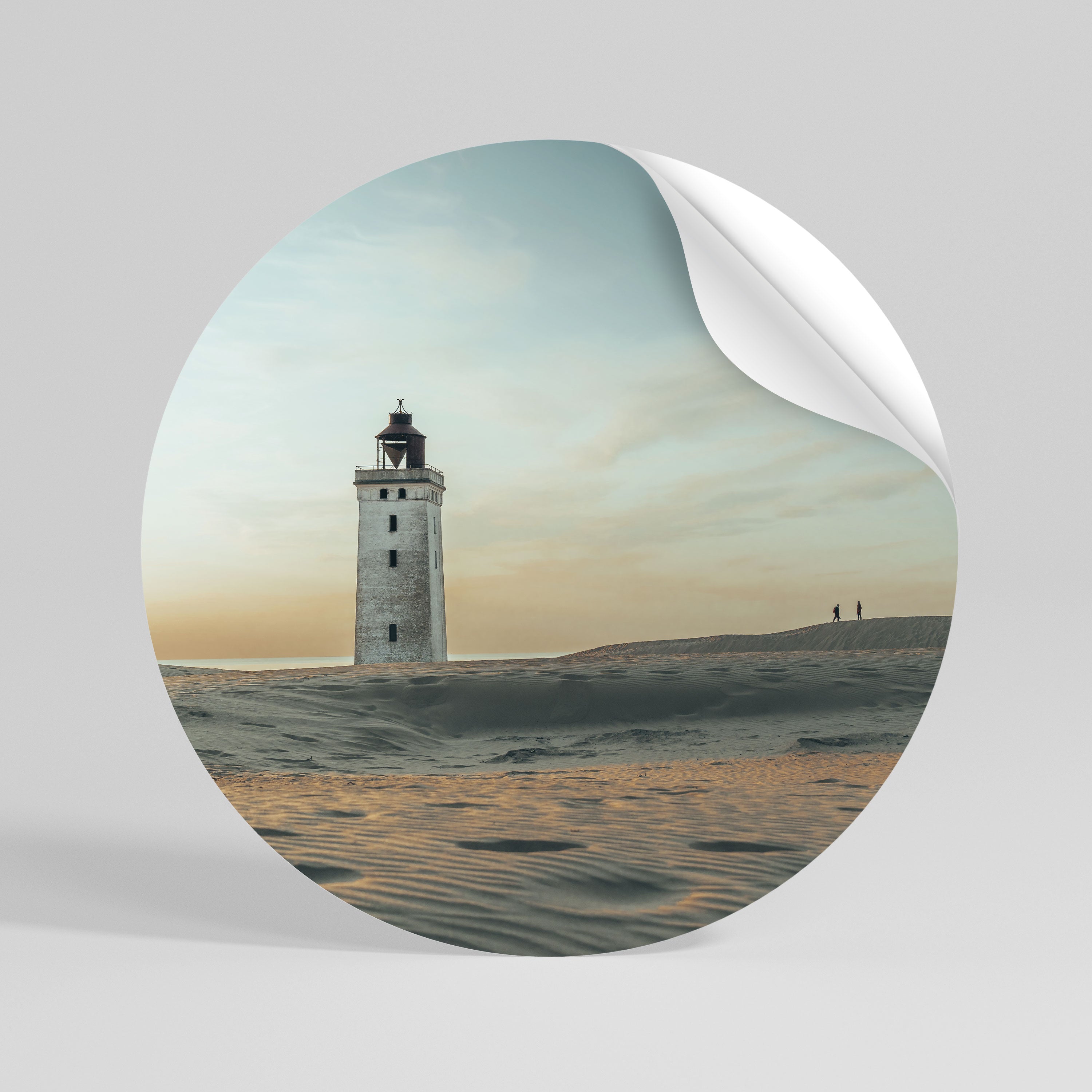 LIGHTHOUSE IN LIMBO Naklejka - okrągła
