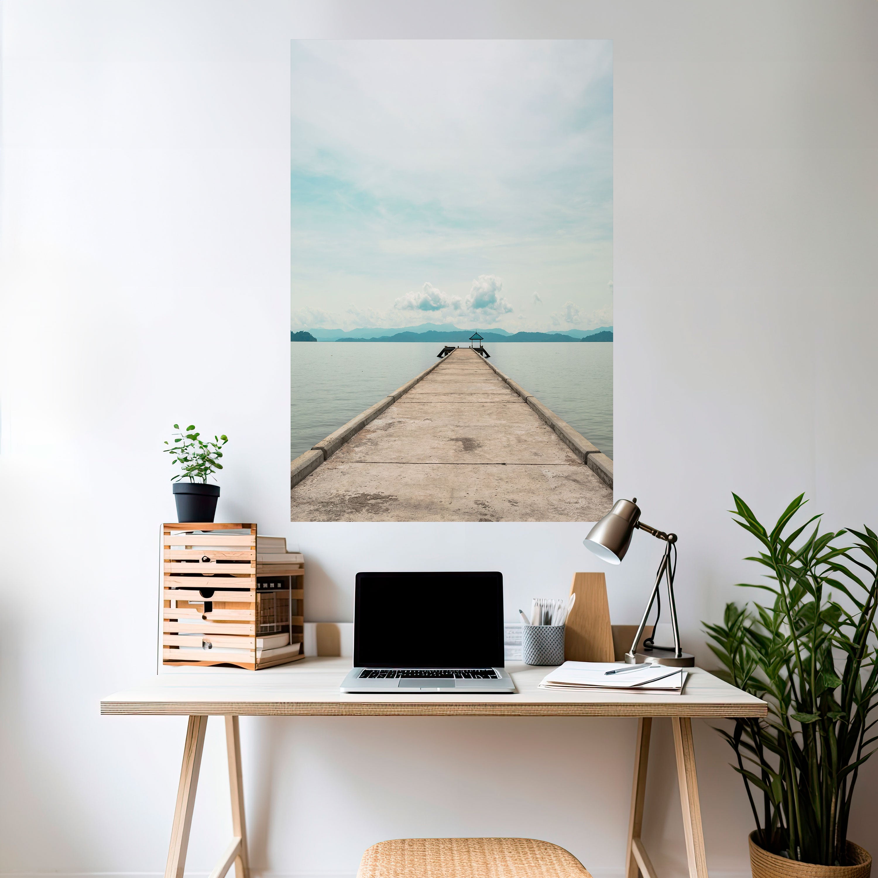 AQUA HORIZON Naklejka/Plakat pionowy