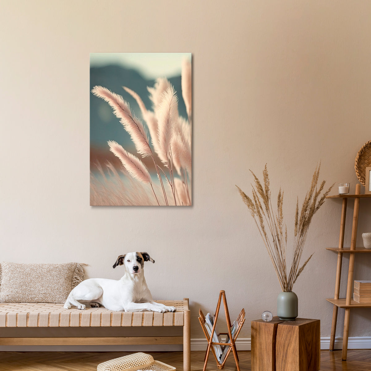 PAMPAS DREAMSCAPE Pionowy obraz na płótnie