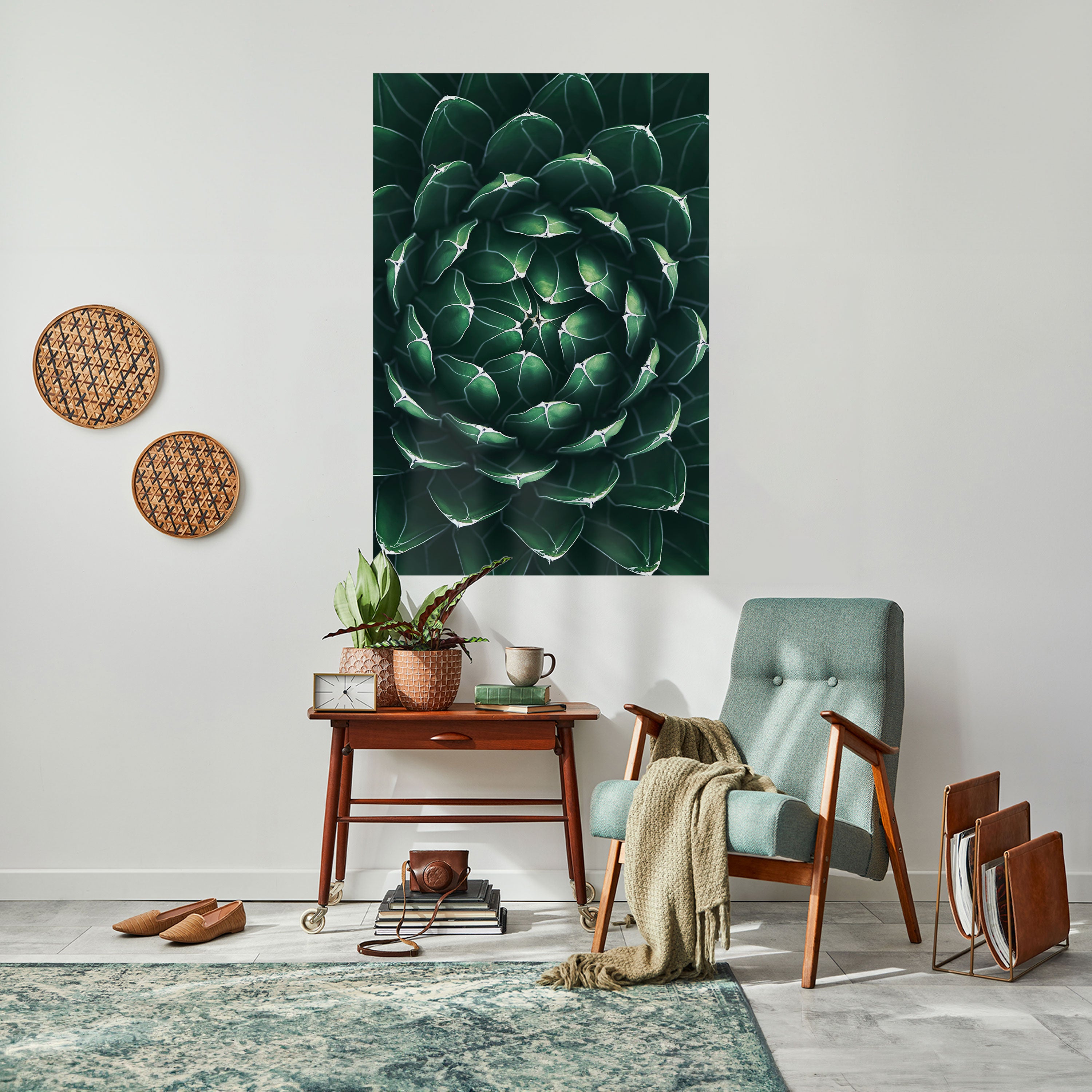 LUSH LABYRINTH Naklejka/Plakat pionowy