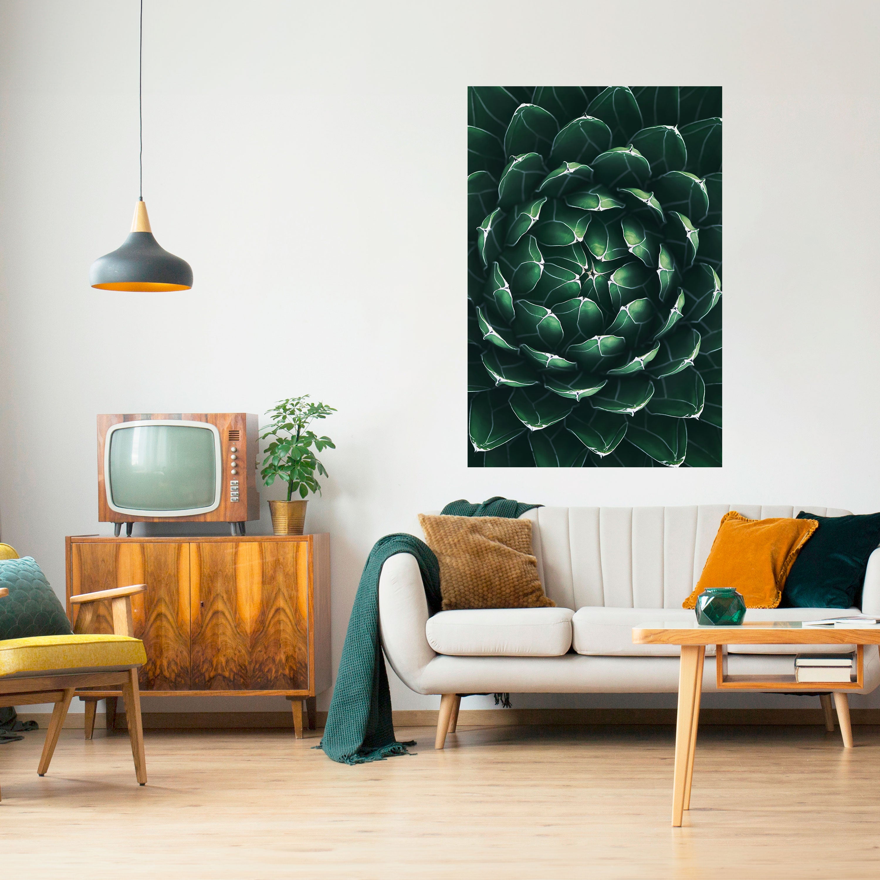 LUSH LABYRINTH Naklejka/Plakat pionowy