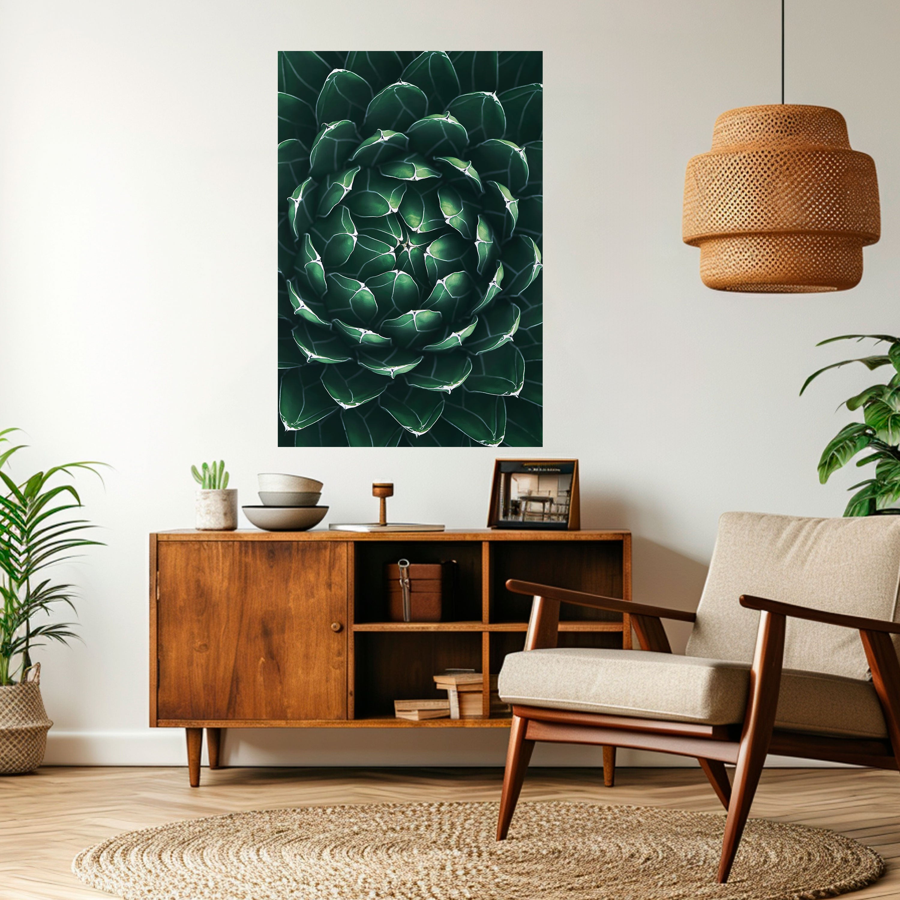 LUSH LABYRINTH Naklejka/Plakat pionowy