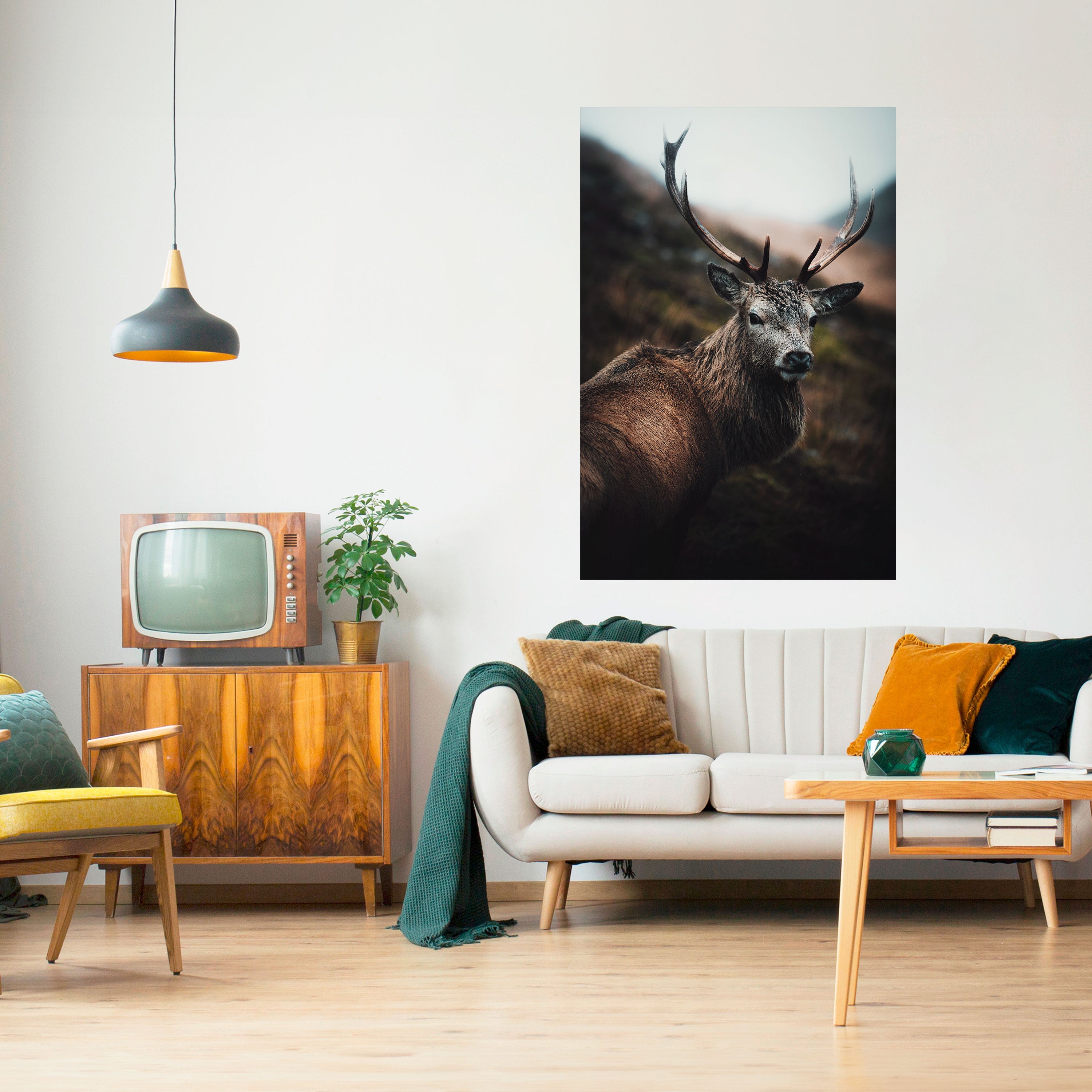 ELEGANT WILDERNESS GUARDIAN Naklejka/Plakat pionowy