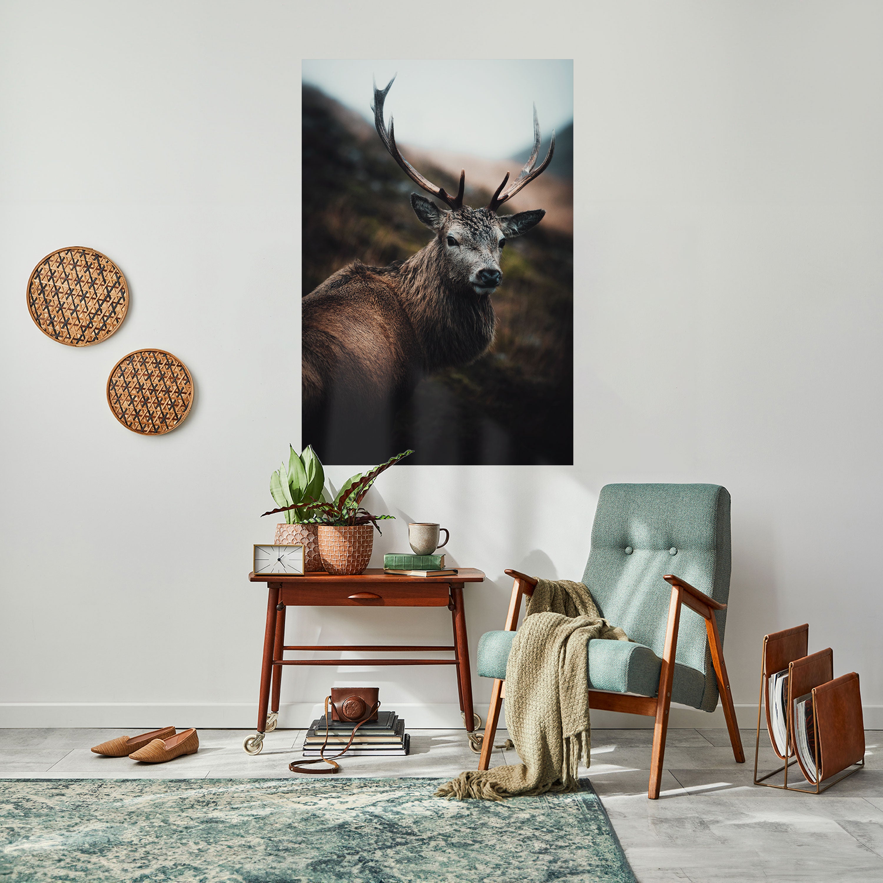 ELEGANT WILDERNESS GUARDIAN Naklejka/Plakat pionowy