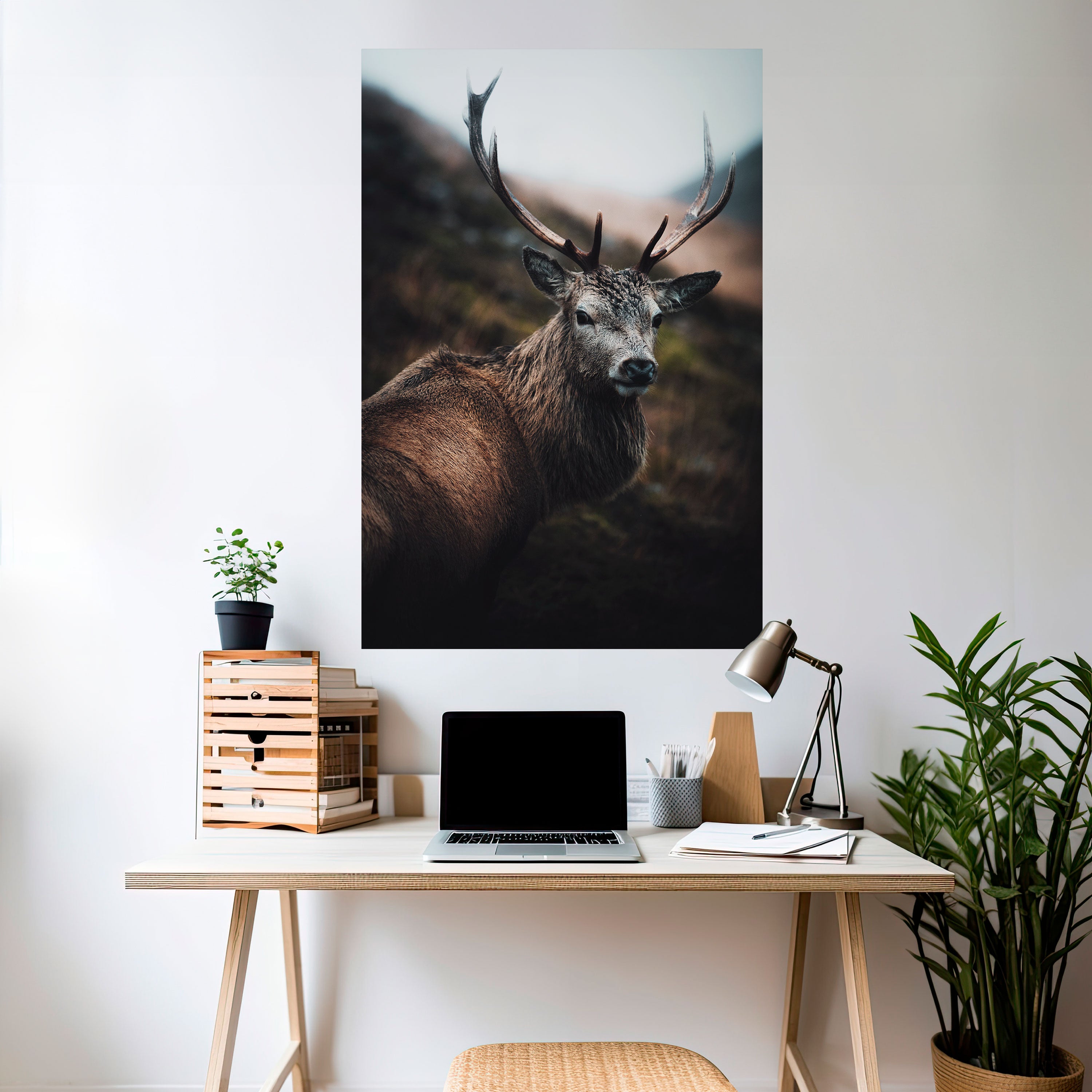 ELEGANT WILDERNESS GUARDIAN Naklejka/Plakat pionowy