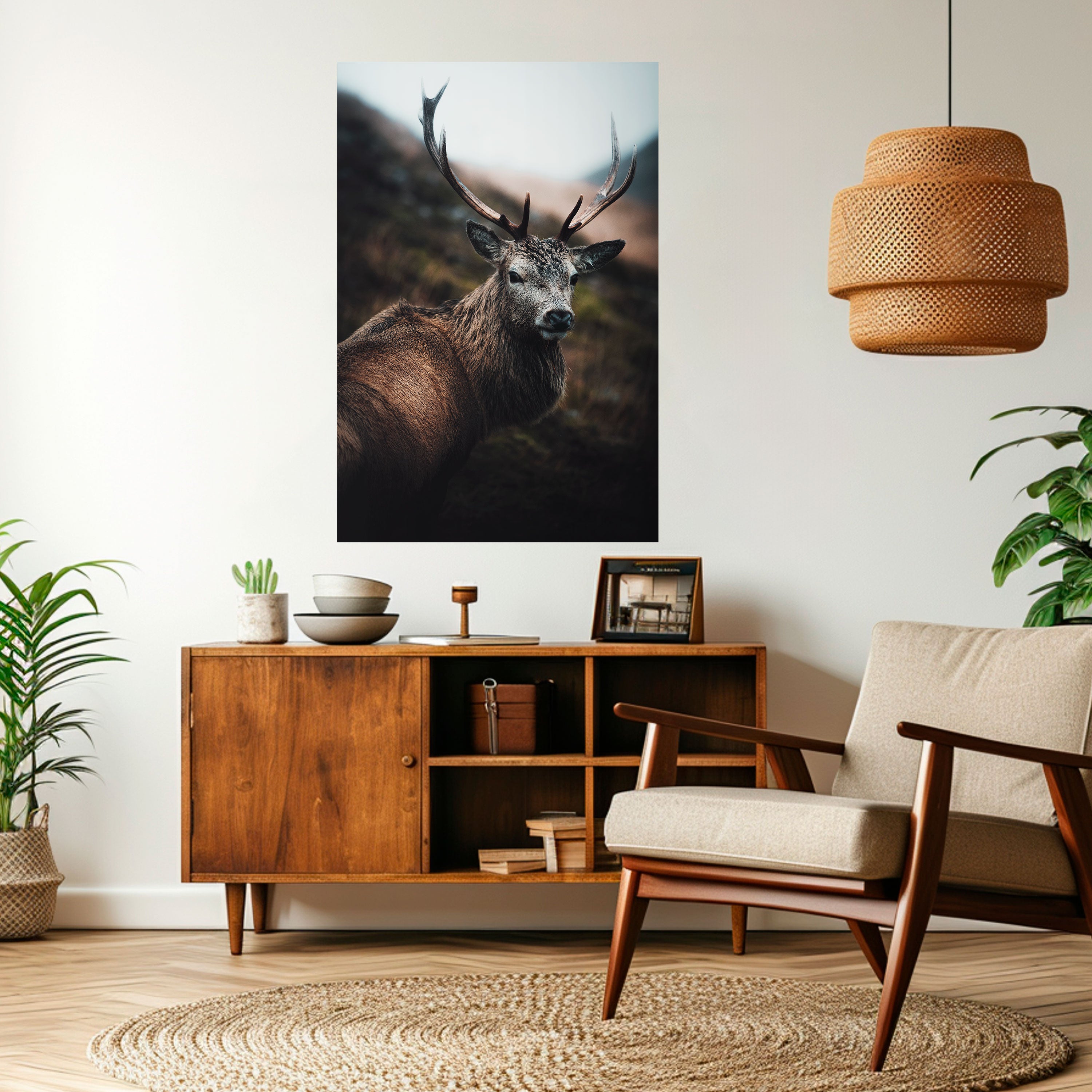 ELEGANT WILDERNESS GUARDIAN Naklejka/Plakat pionowy
