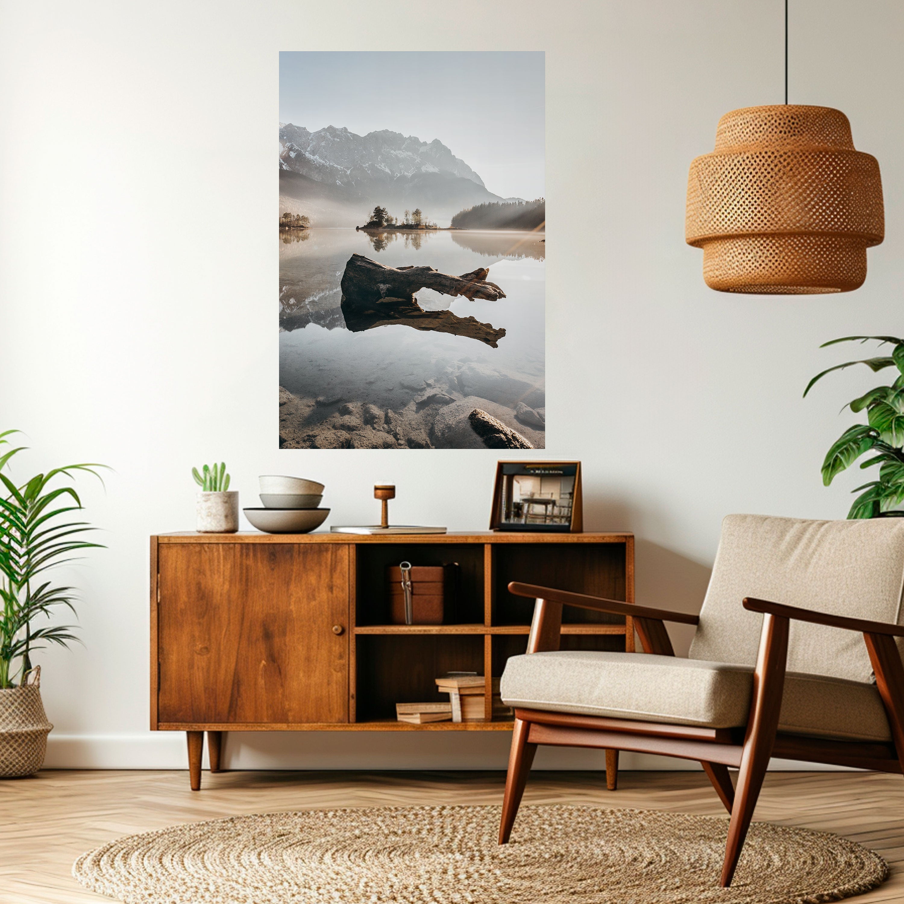 SILENT WATERSCAPE Naklejka/Plakat pionowy