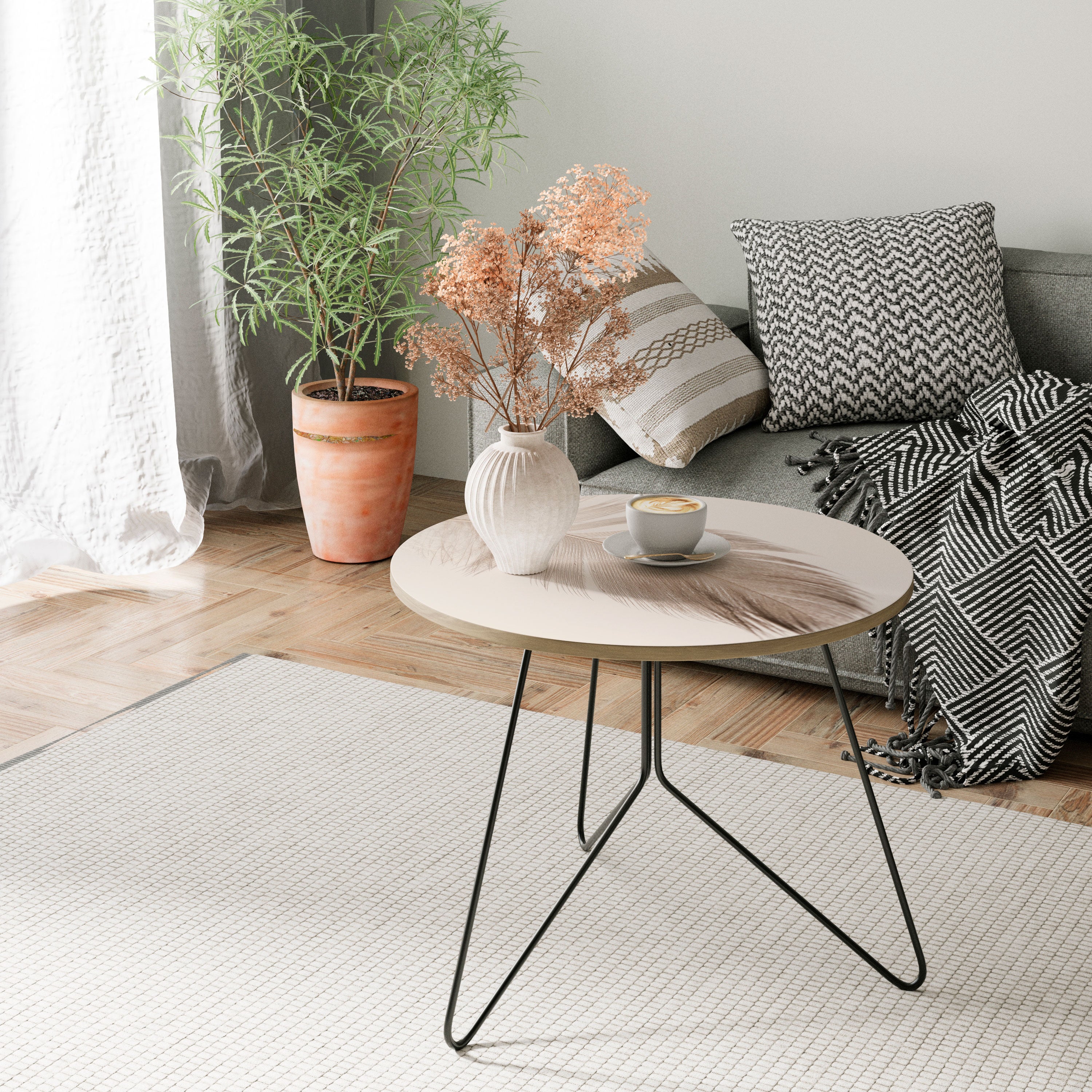 GRACEFULNESS PRECISION Stolik kawowy duży