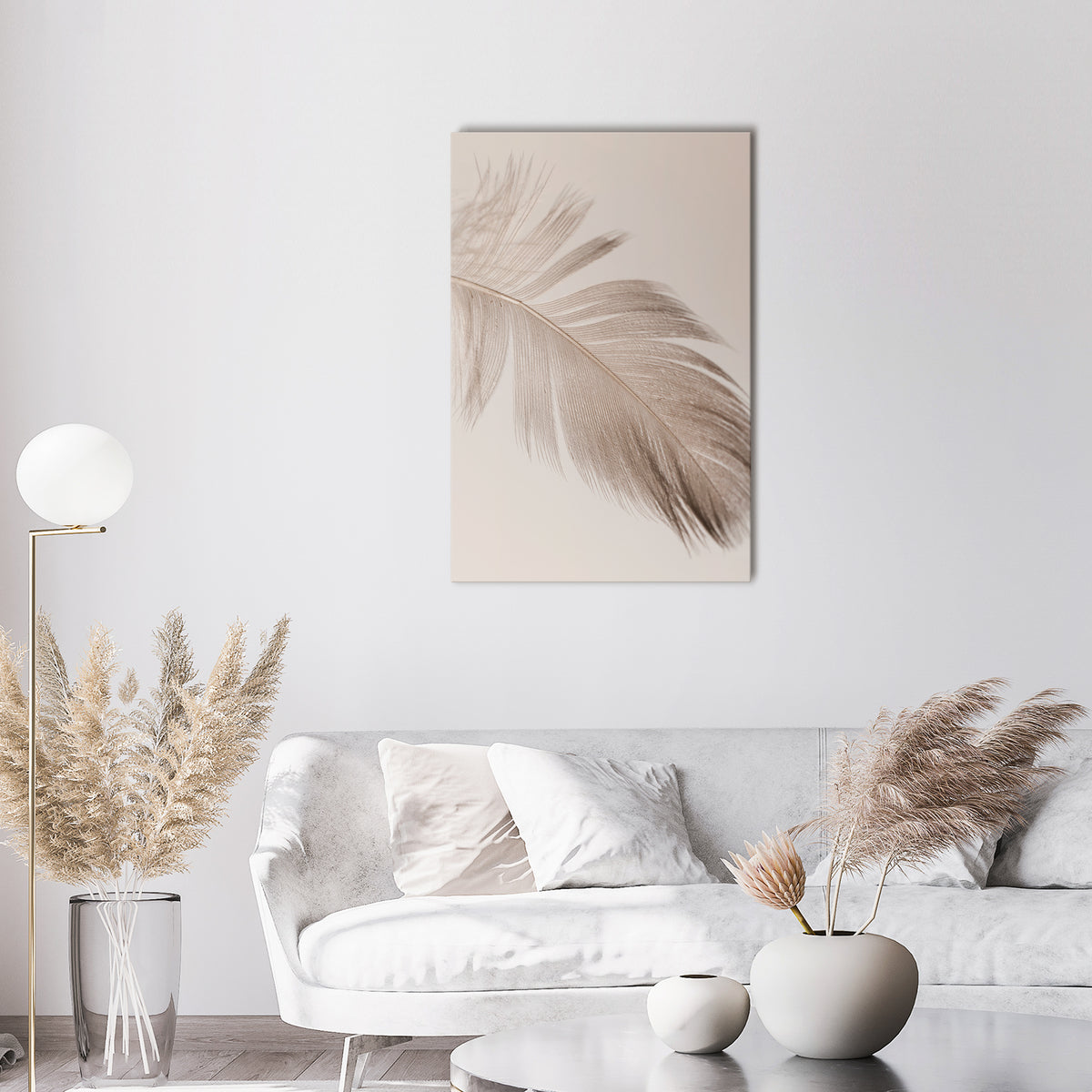 GRACEFULNESS PRECISION Pionowy obraz na płótnie