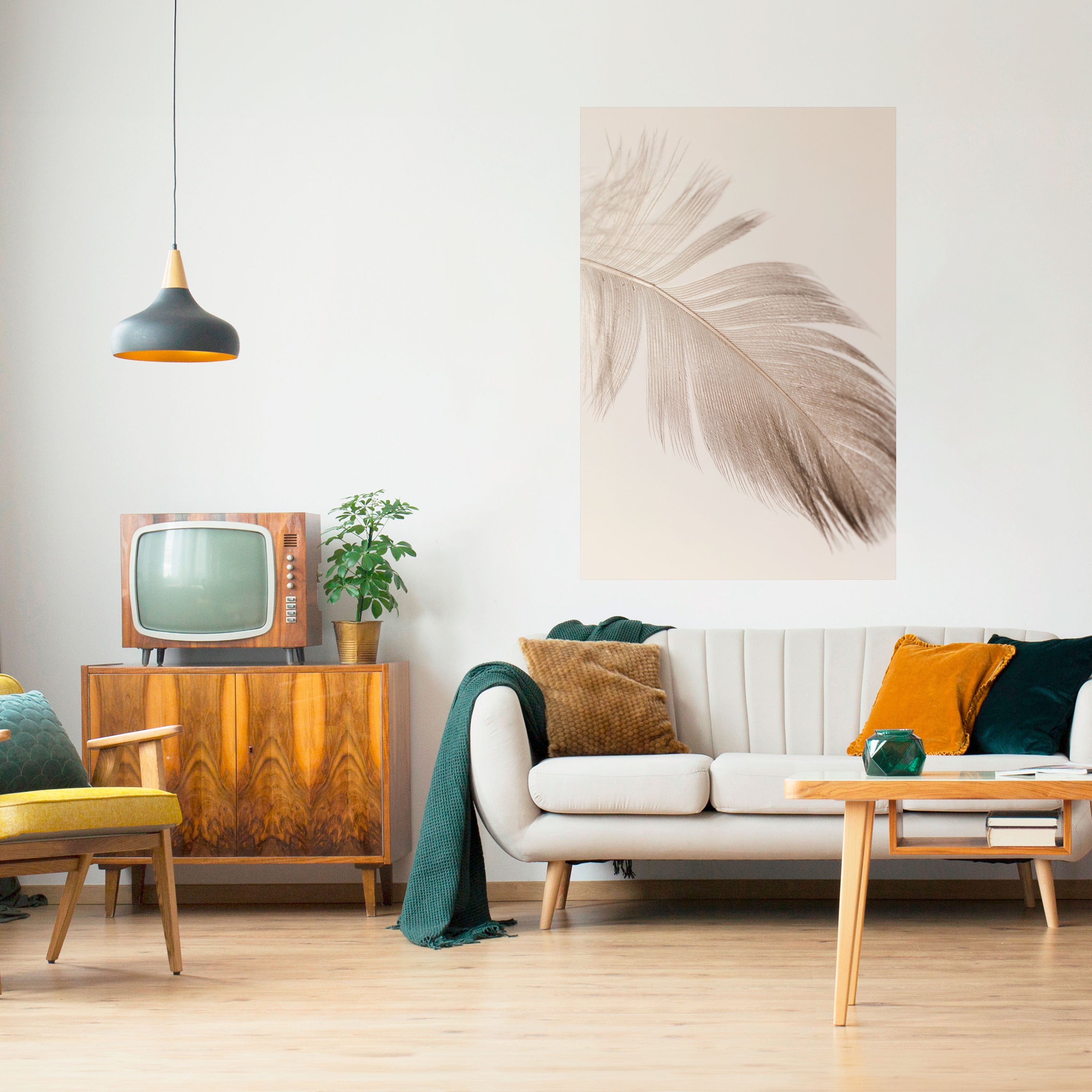 GRACEFULNESS PRECISION Naklejka/Plakat pionowy