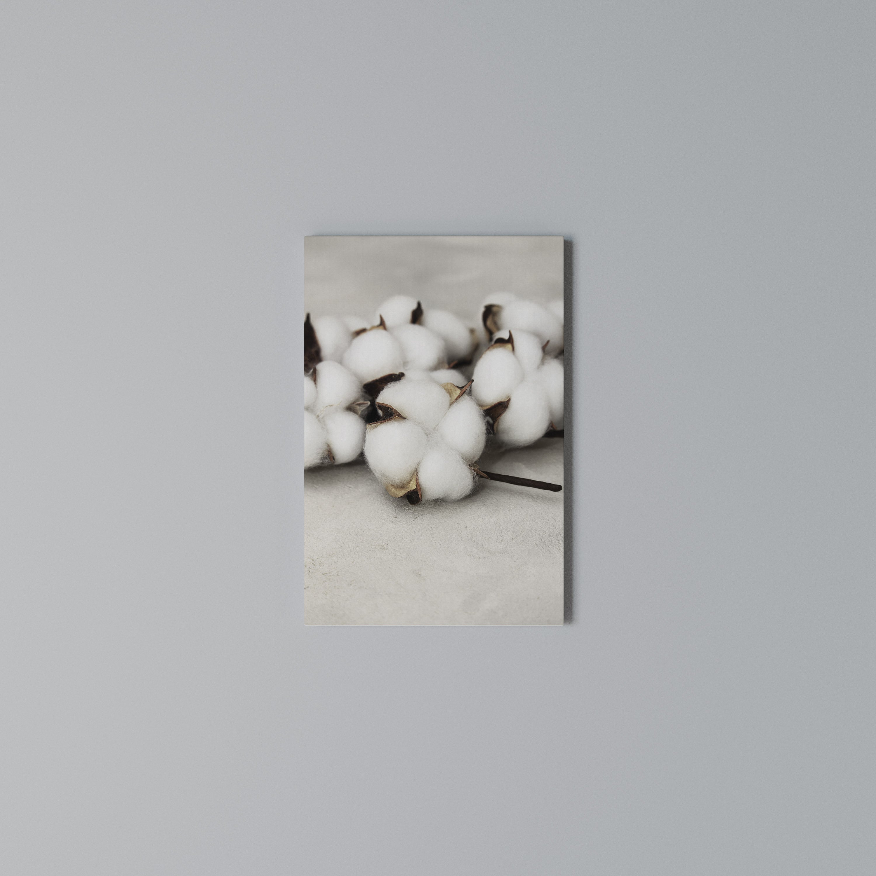 COTTON CLOUDS WHISPERS Pionowy obraz na płótnie