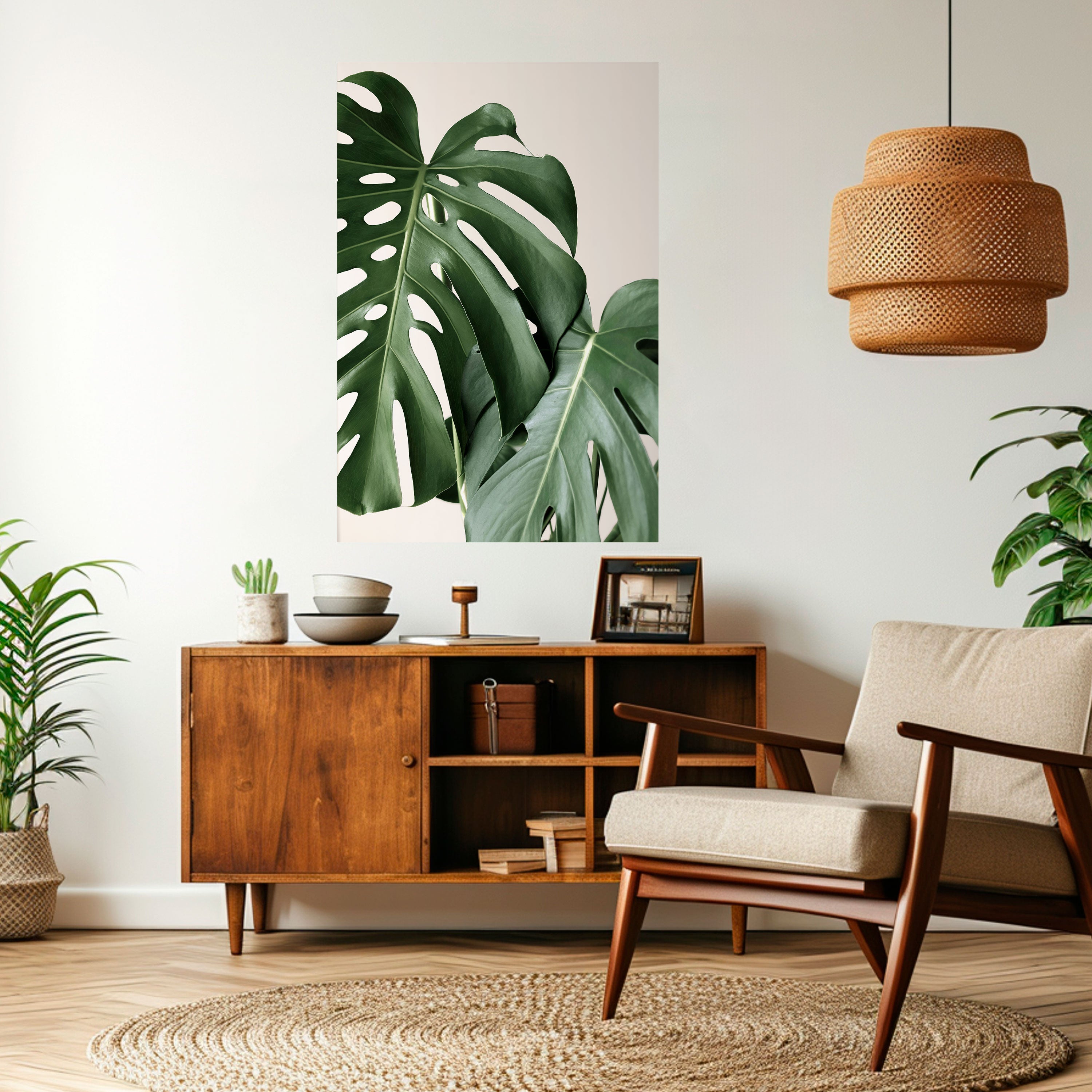 MONSTERA ACCURACY Naklejka/Plakat pionowy