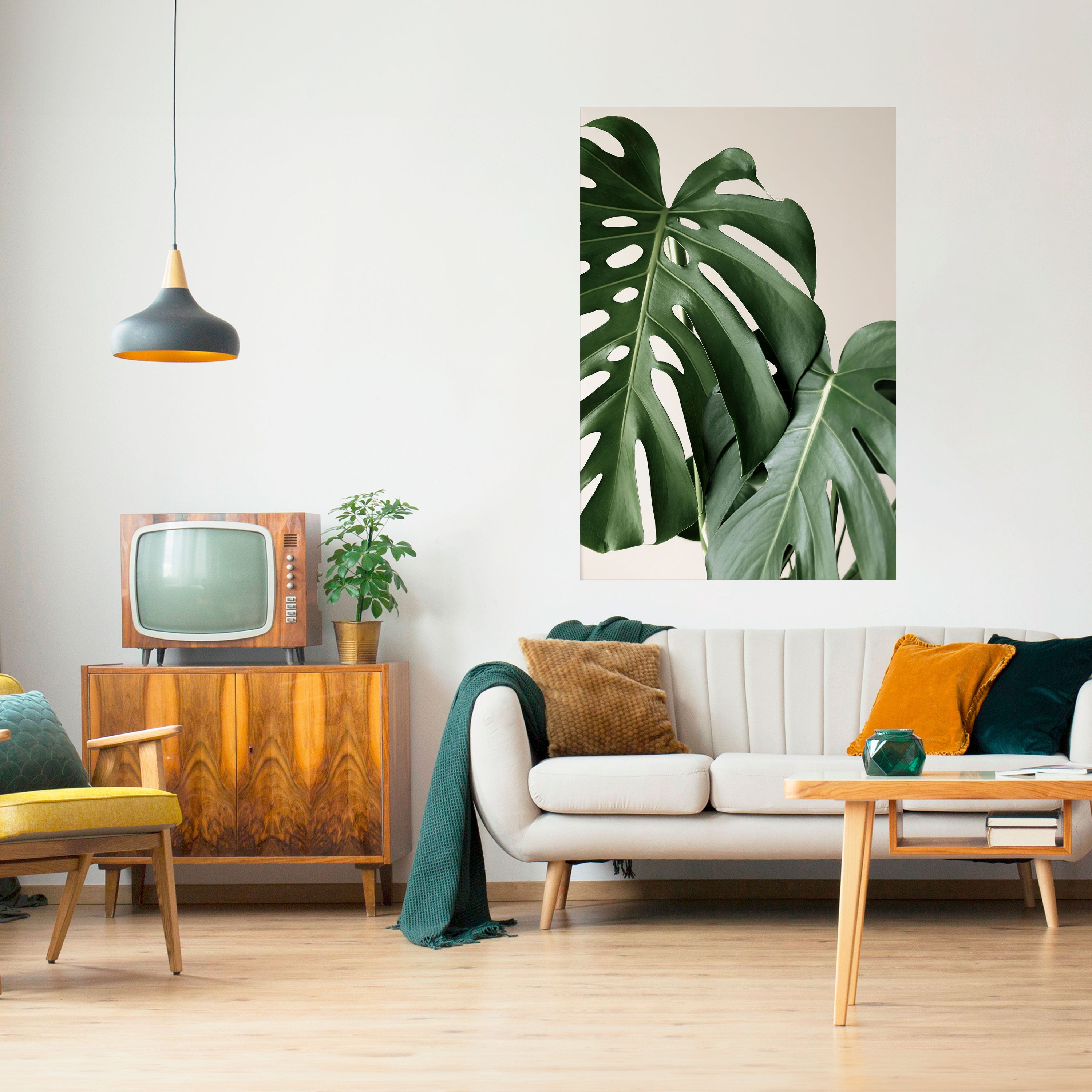 MONSTERA ACCURACY Naklejka/Plakat pionowy