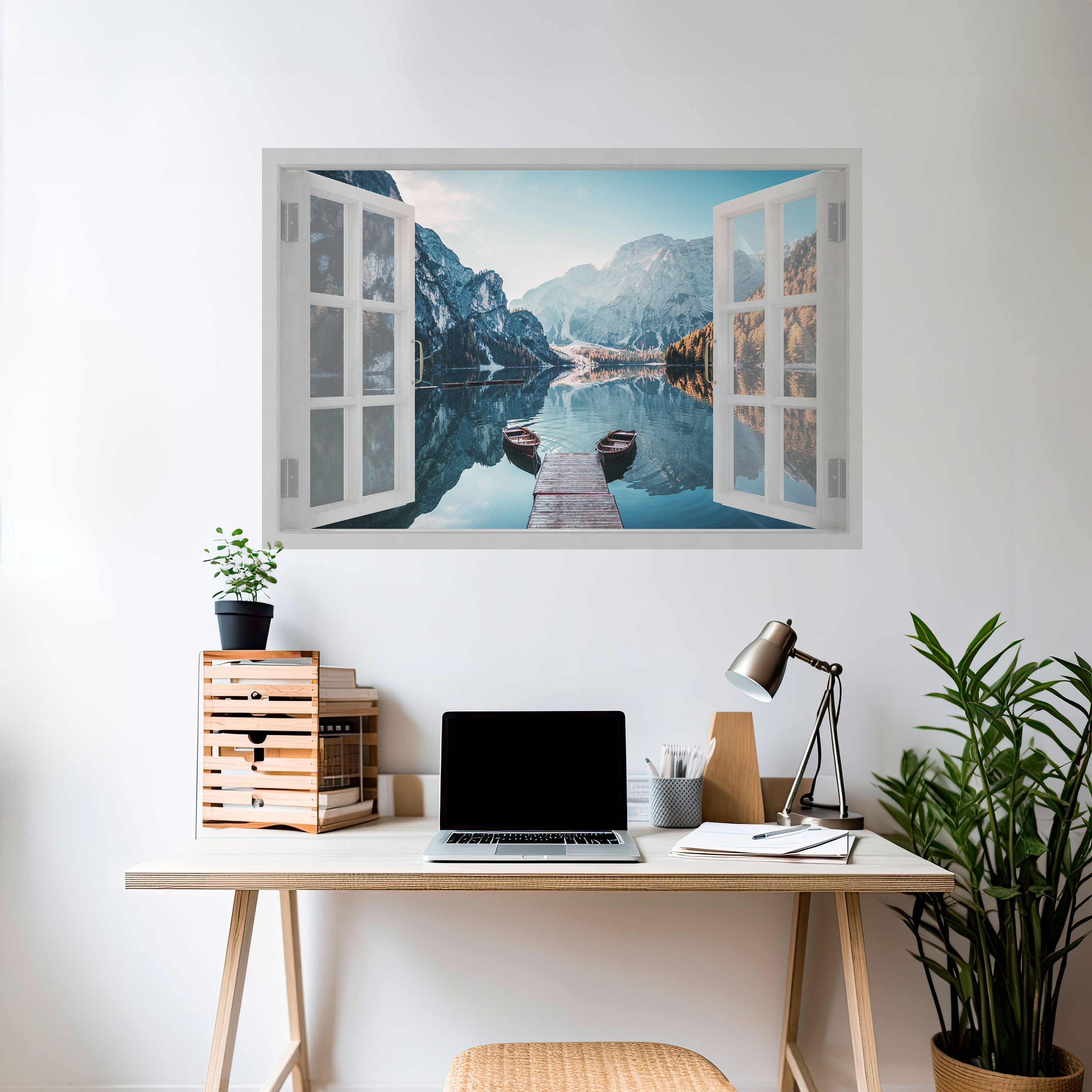 PEEK INTO PARADISE Naklejka/Plakat poziomy