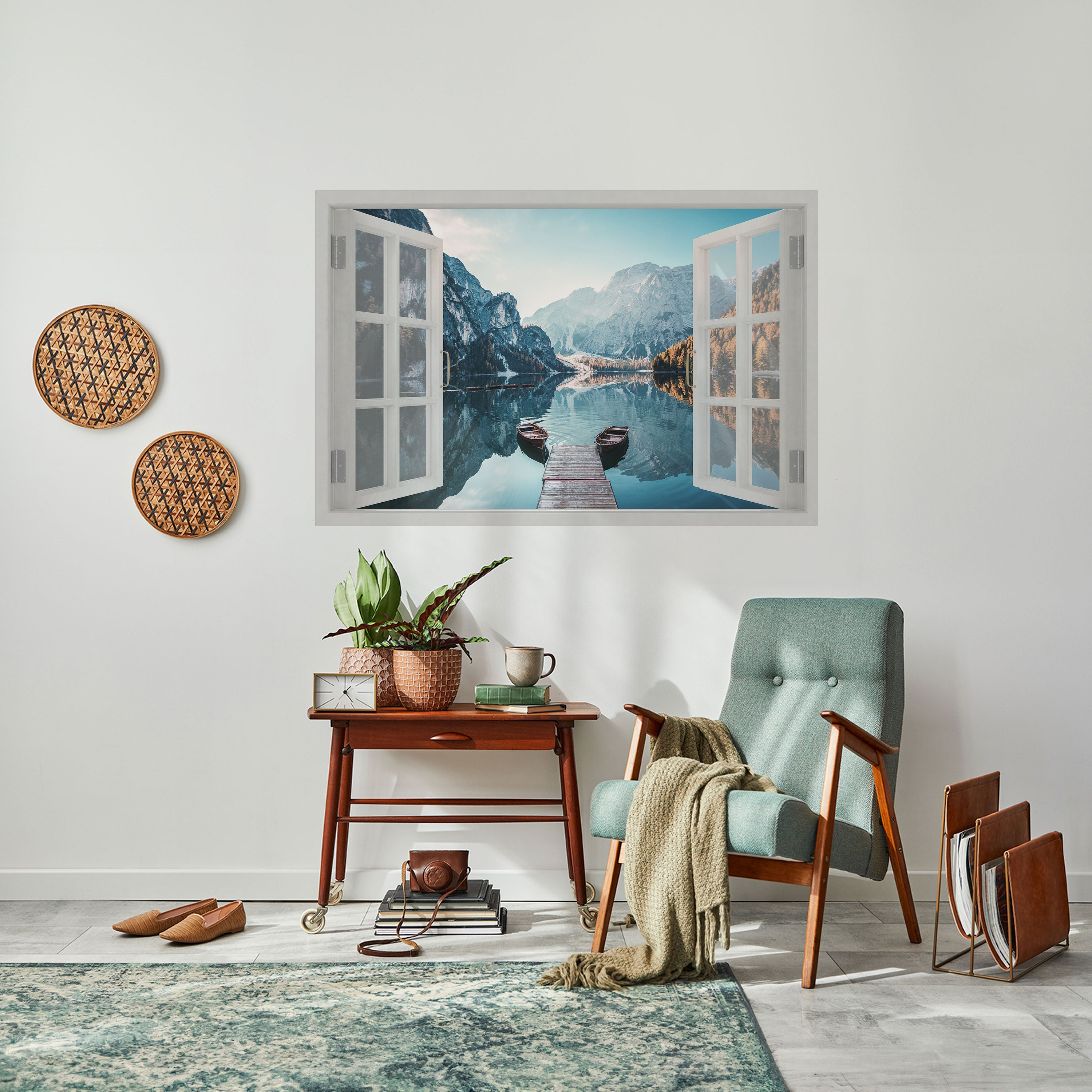 PEEK INTO PARADISE Naklejka/Plakat poziomy