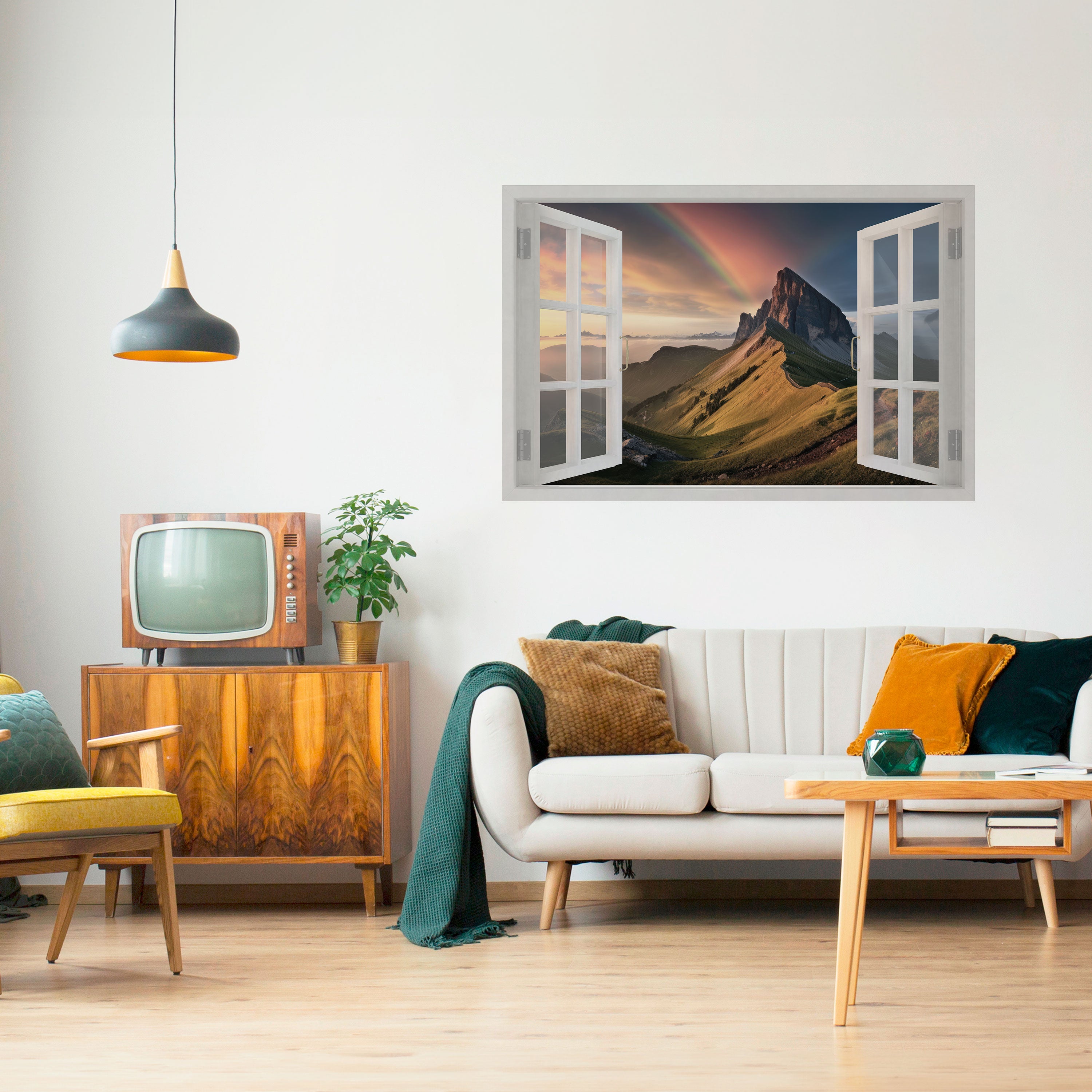 RAINBOW ESCAPE Naklejka/Plakat poziomy