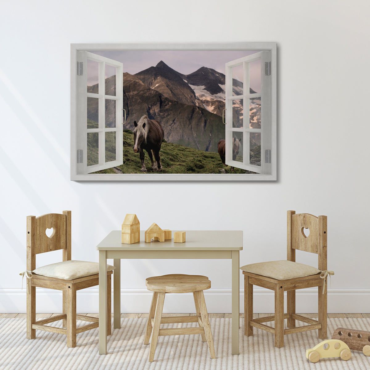 NATURAL FRAME INSPIRATION Poziomy obraz na płótnie