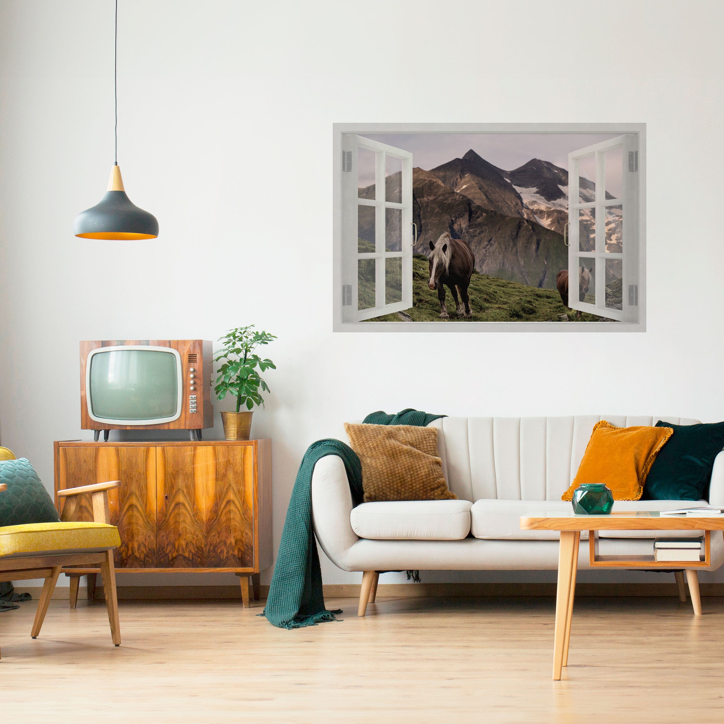 NATURAL FRAME INSPIRATION Naklejka/Plakat poziomy