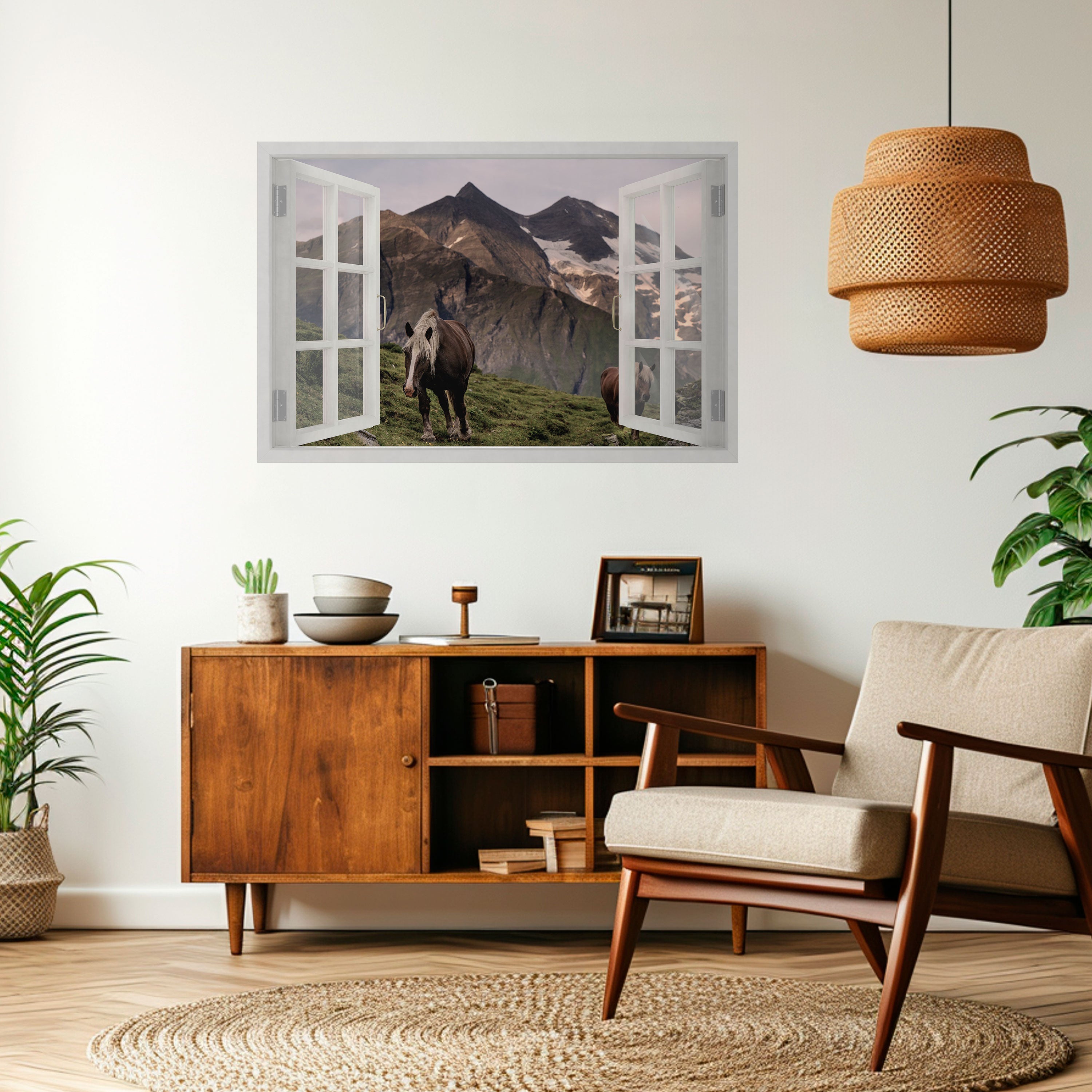 NATURAL FRAME INSPIRATION Naklejka/Plakat poziomy