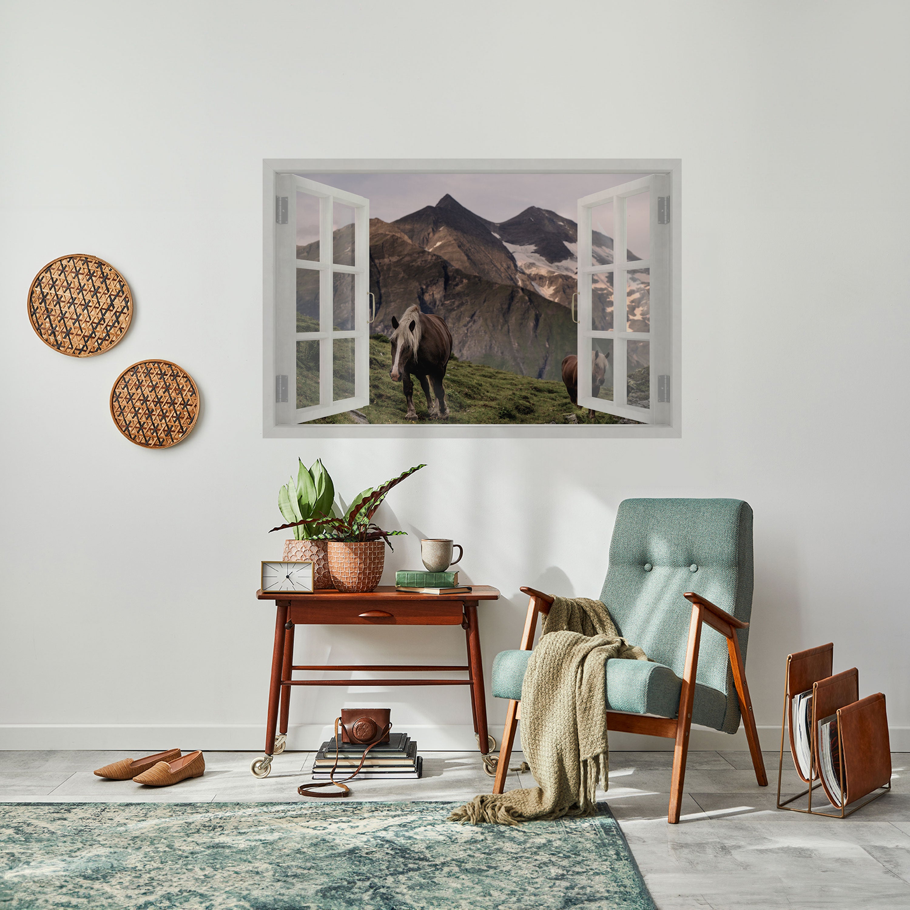 NATURAL FRAME INSPIRATION Naklejka/Plakat poziomy