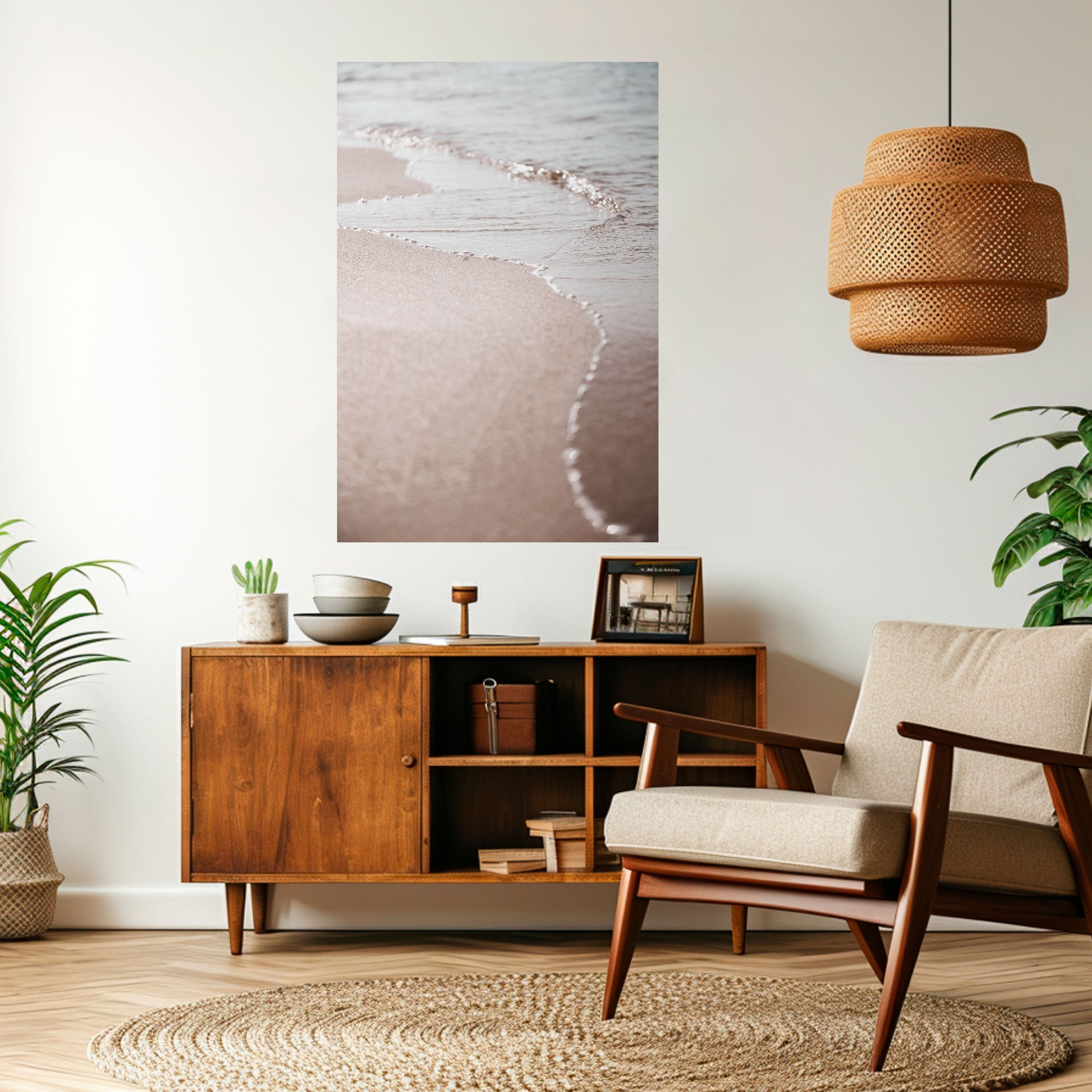 SILKEN SHORELINE DANCE Naklejka/Plakat pionowy
