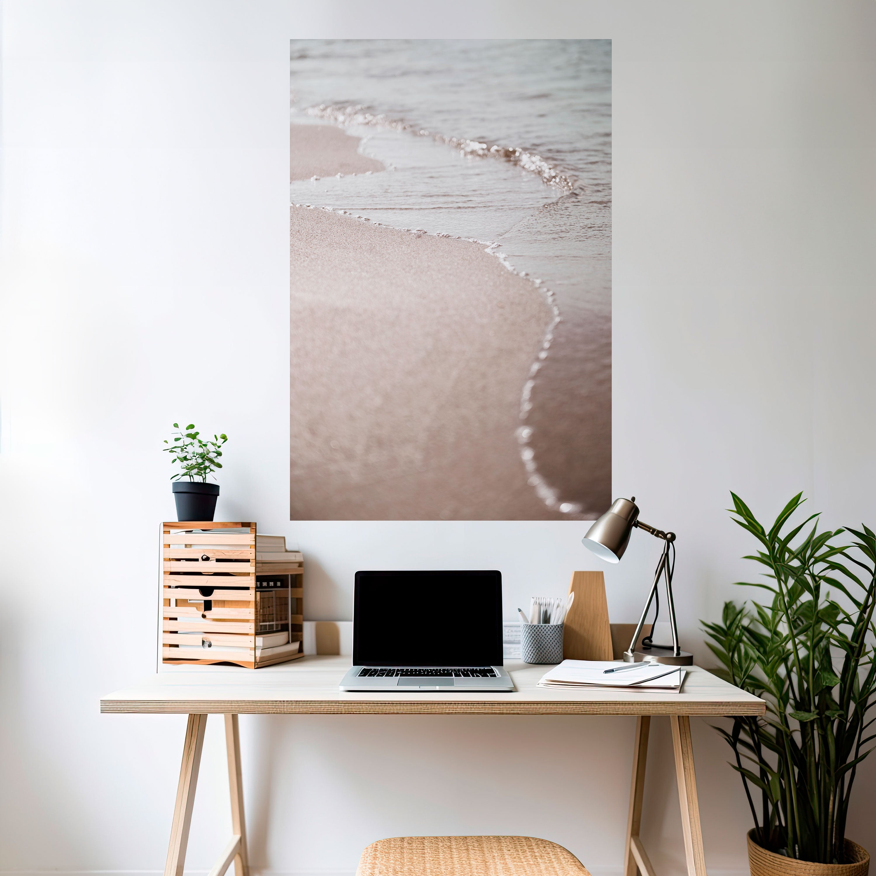 SILKEN SHORELINE DANCE Naklejka/Plakat pionowy