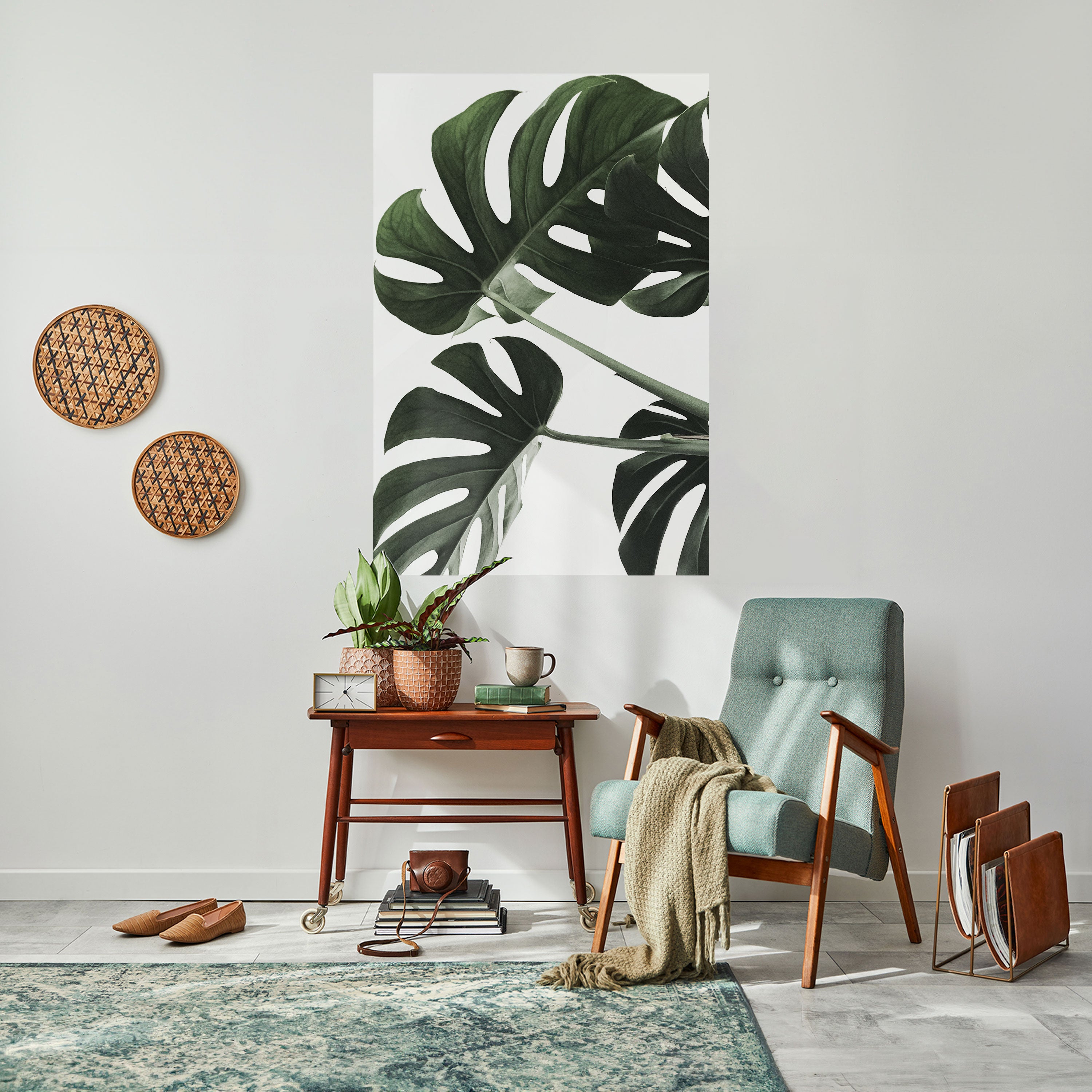 FOLIAGE FUSION Naklejka/Plakat pionowy