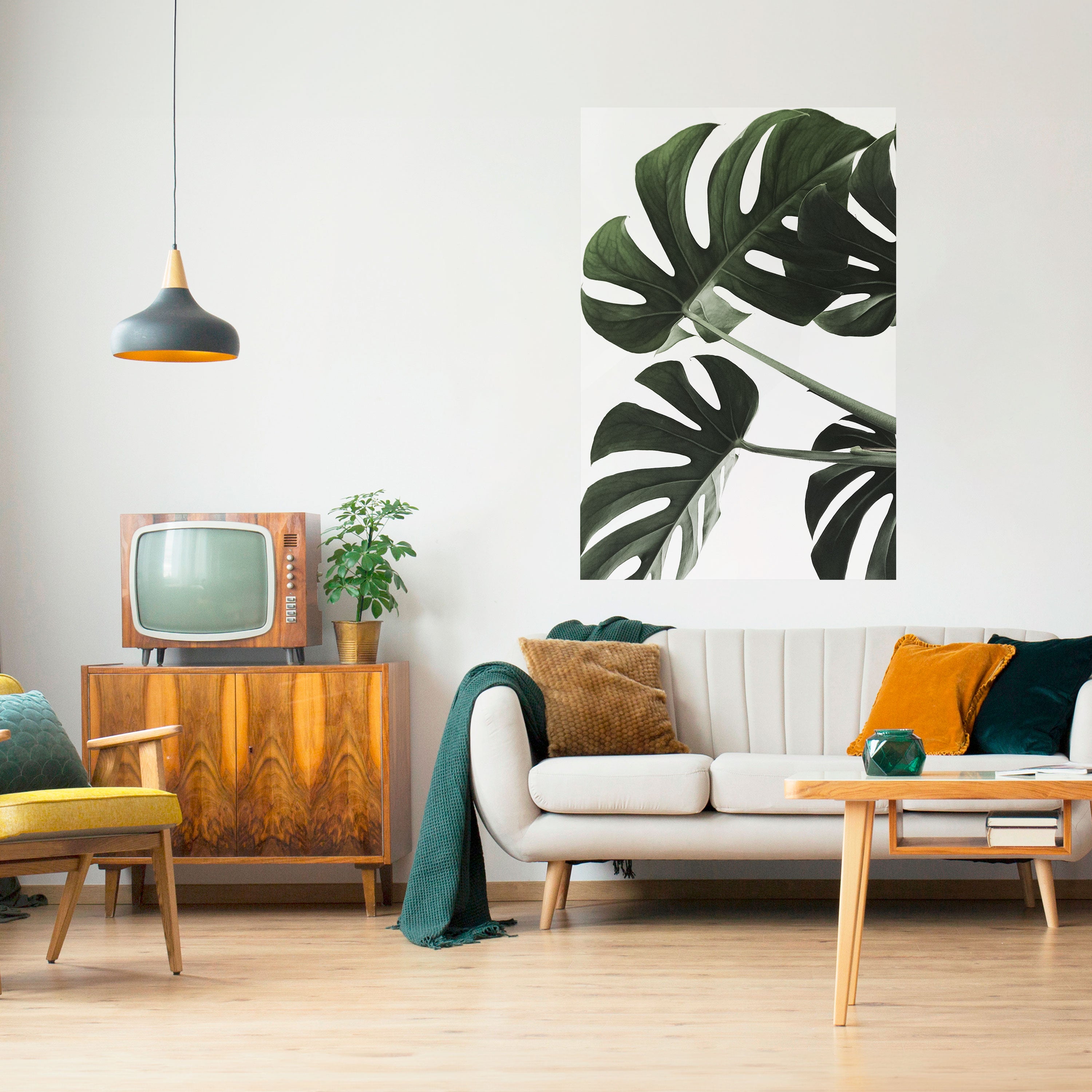FOLIAGE FUSION Naklejka/Plakat pionowy