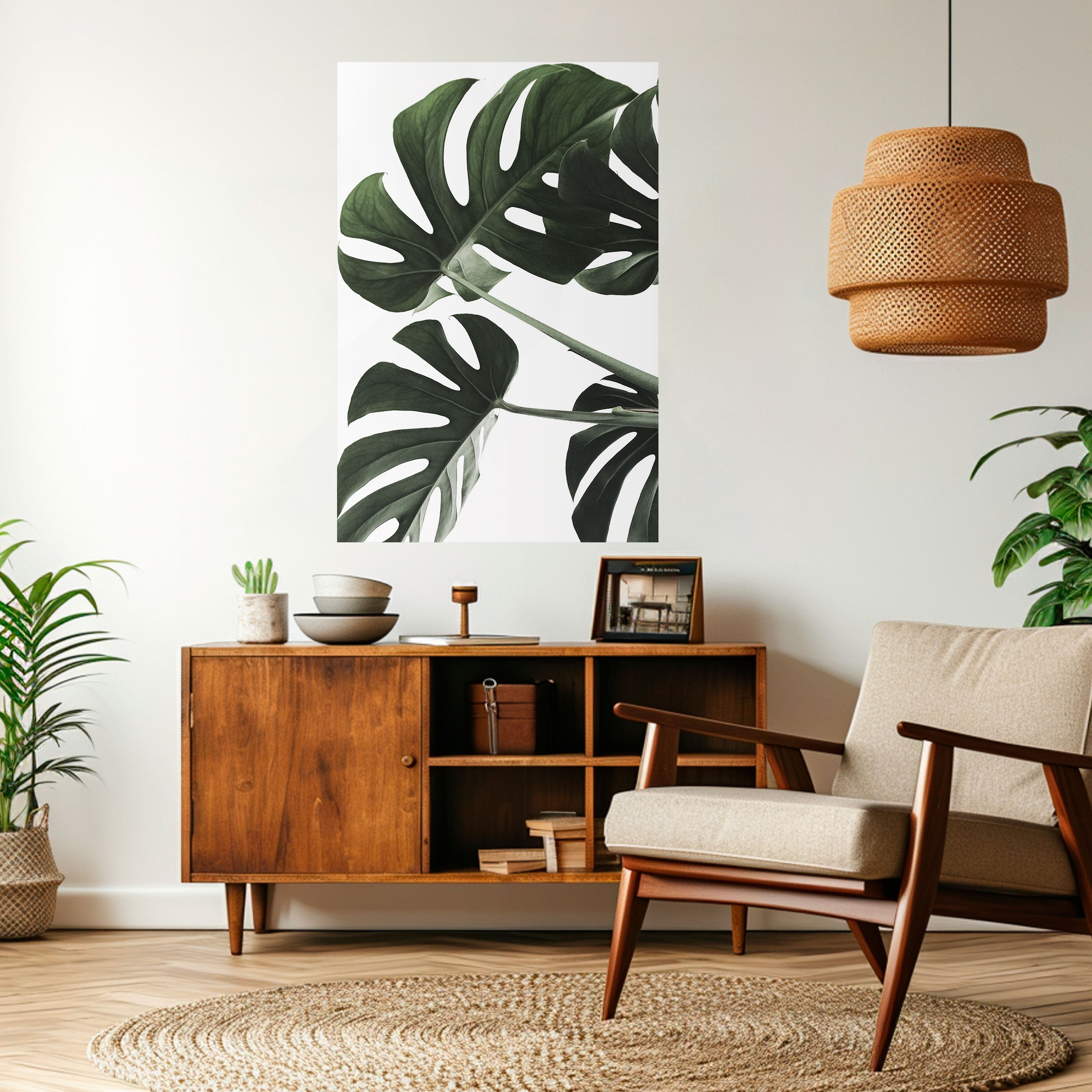 FOLIAGE FUSION Naklejka/Plakat pionowy