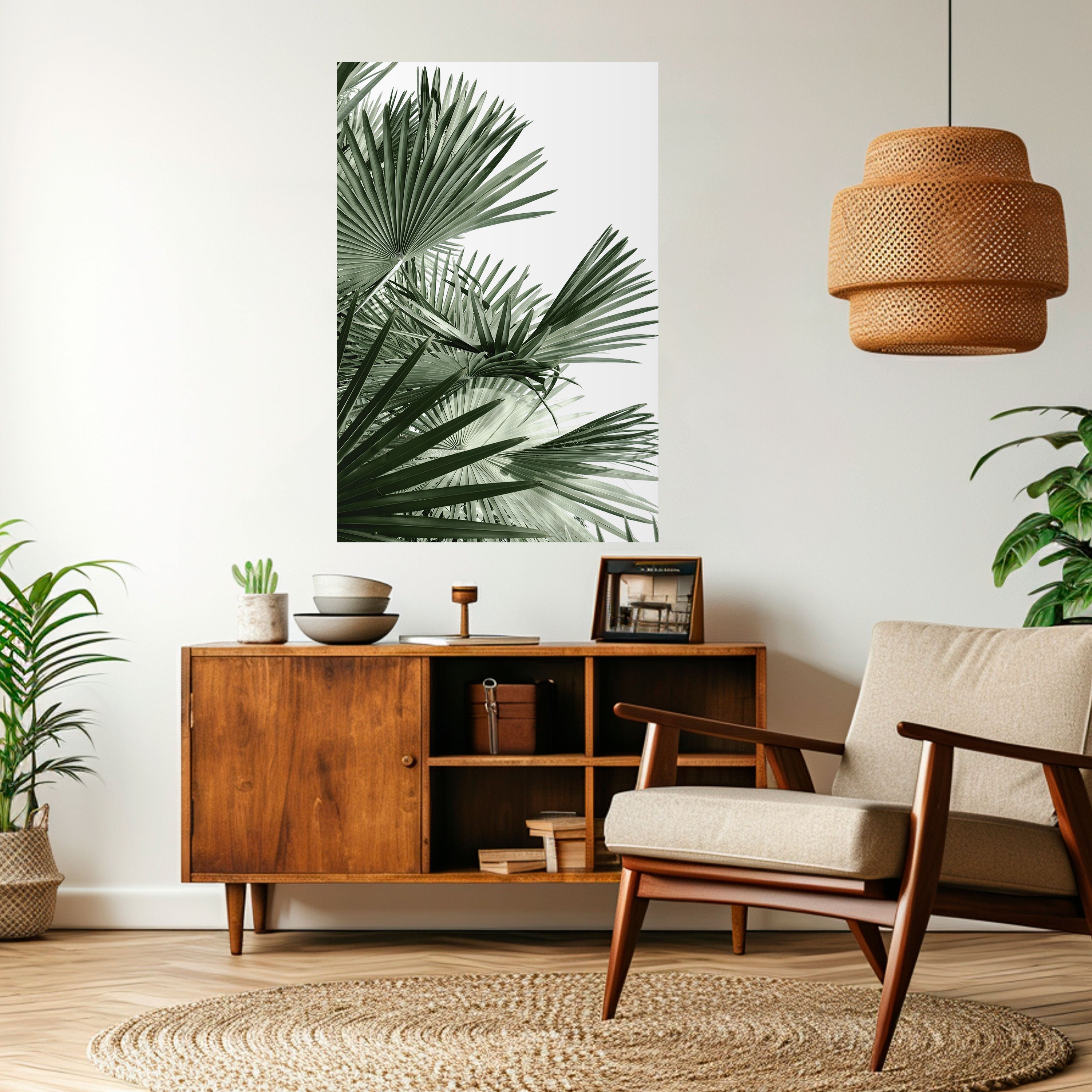 PALM PARADISE DANCE Naklejka/Plakat pionowy