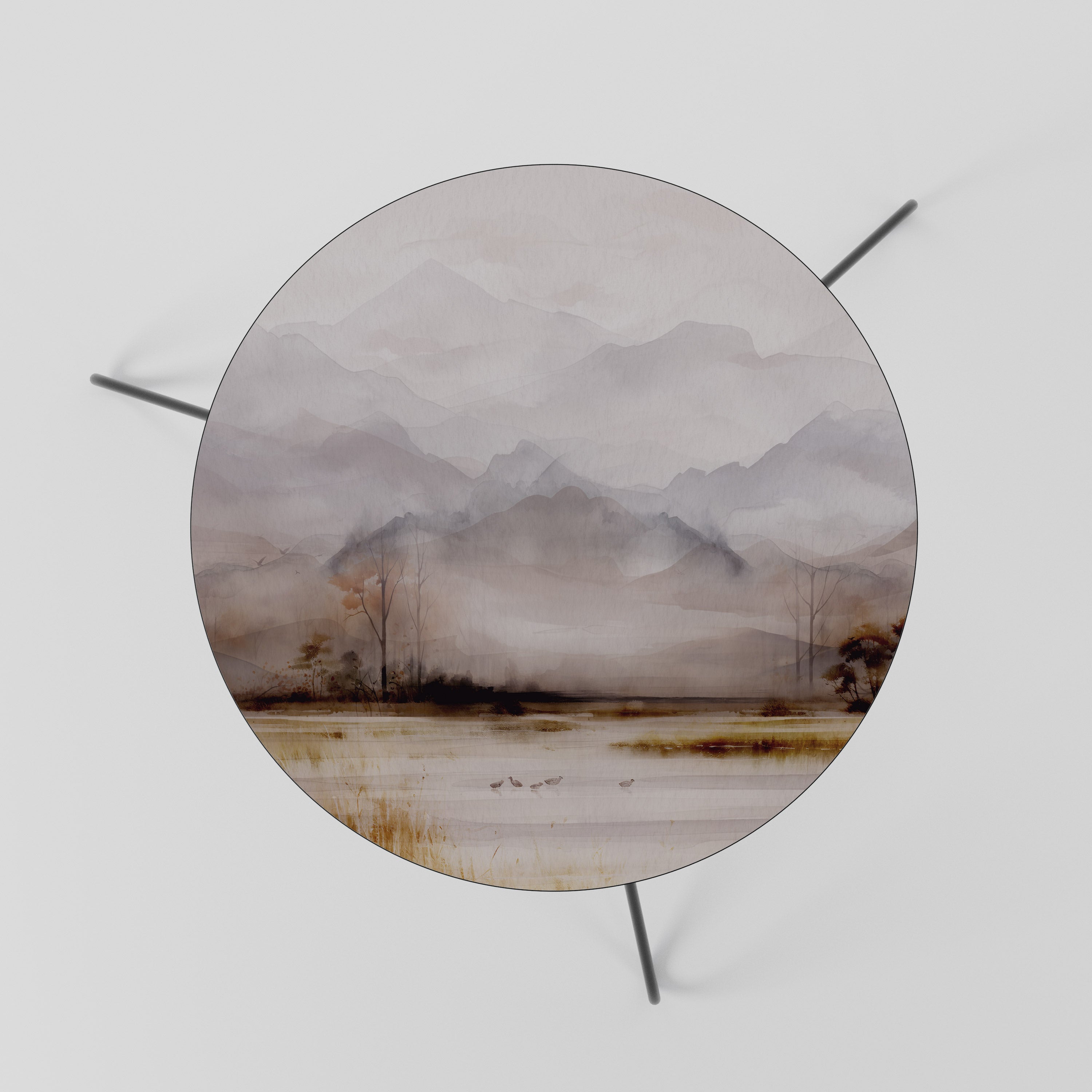 MISTY HORIZONS UNVEILED Stolik kawowy mały