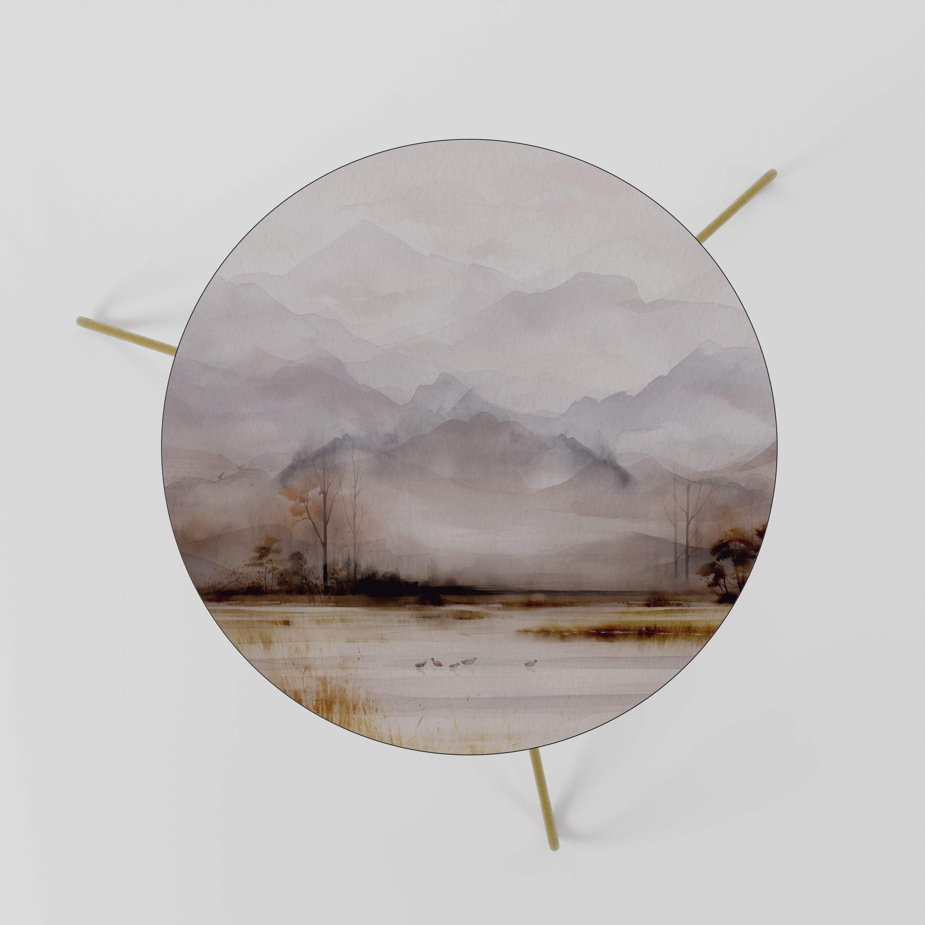 MISTY HORIZONS UNVEILED Stolik kawowy mały