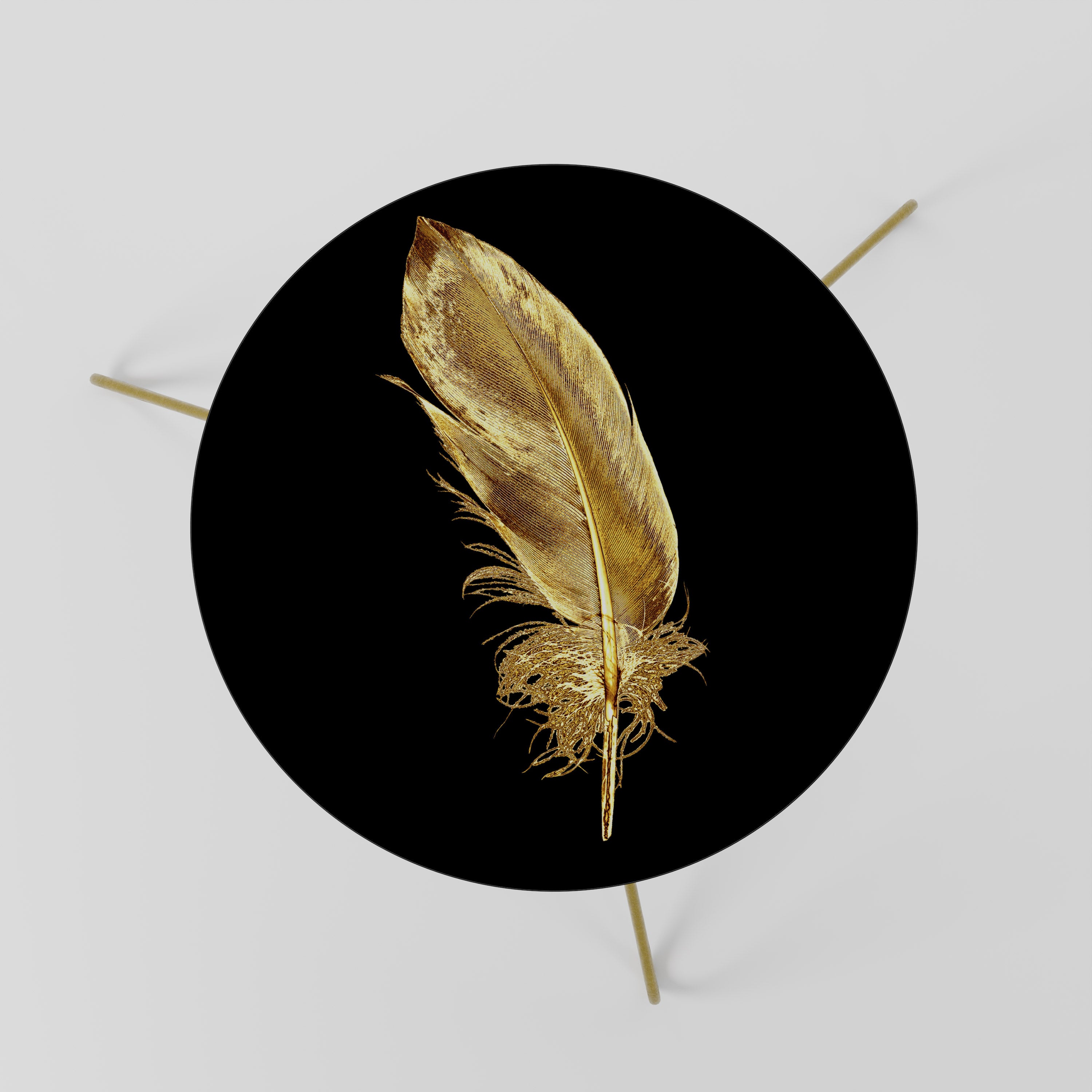 SHIMMERING FEATHER GRACE Stolik kawowy mały