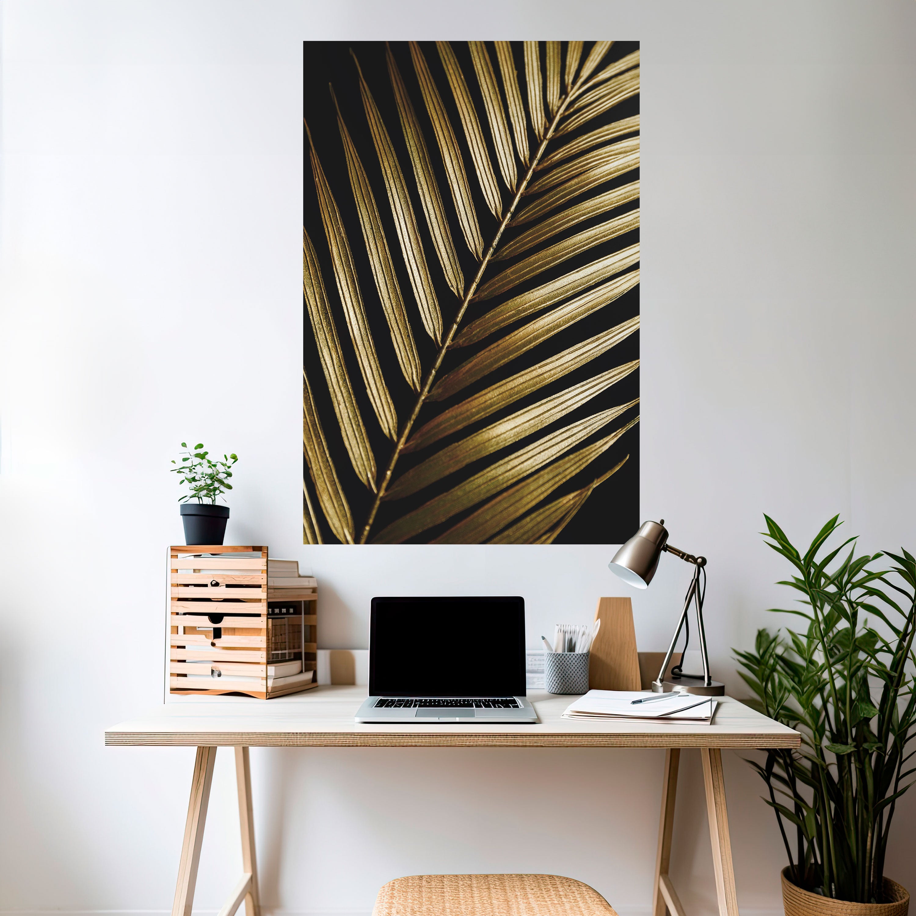TWILIGHT PALM LIGHT Naklejka/Plakat pionowy