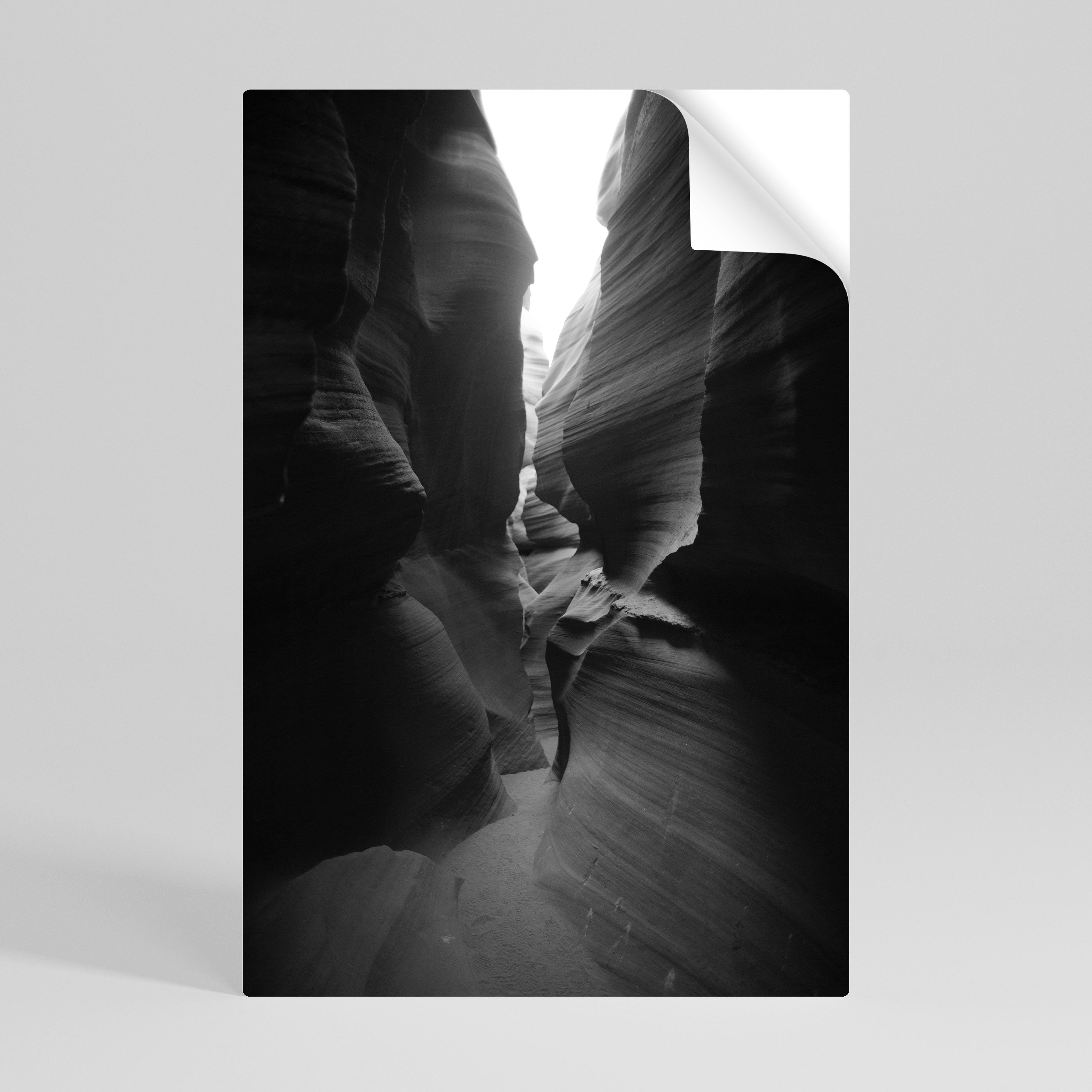TIME'S WHISPERING CANYON Naklejka/Plakat pionowy