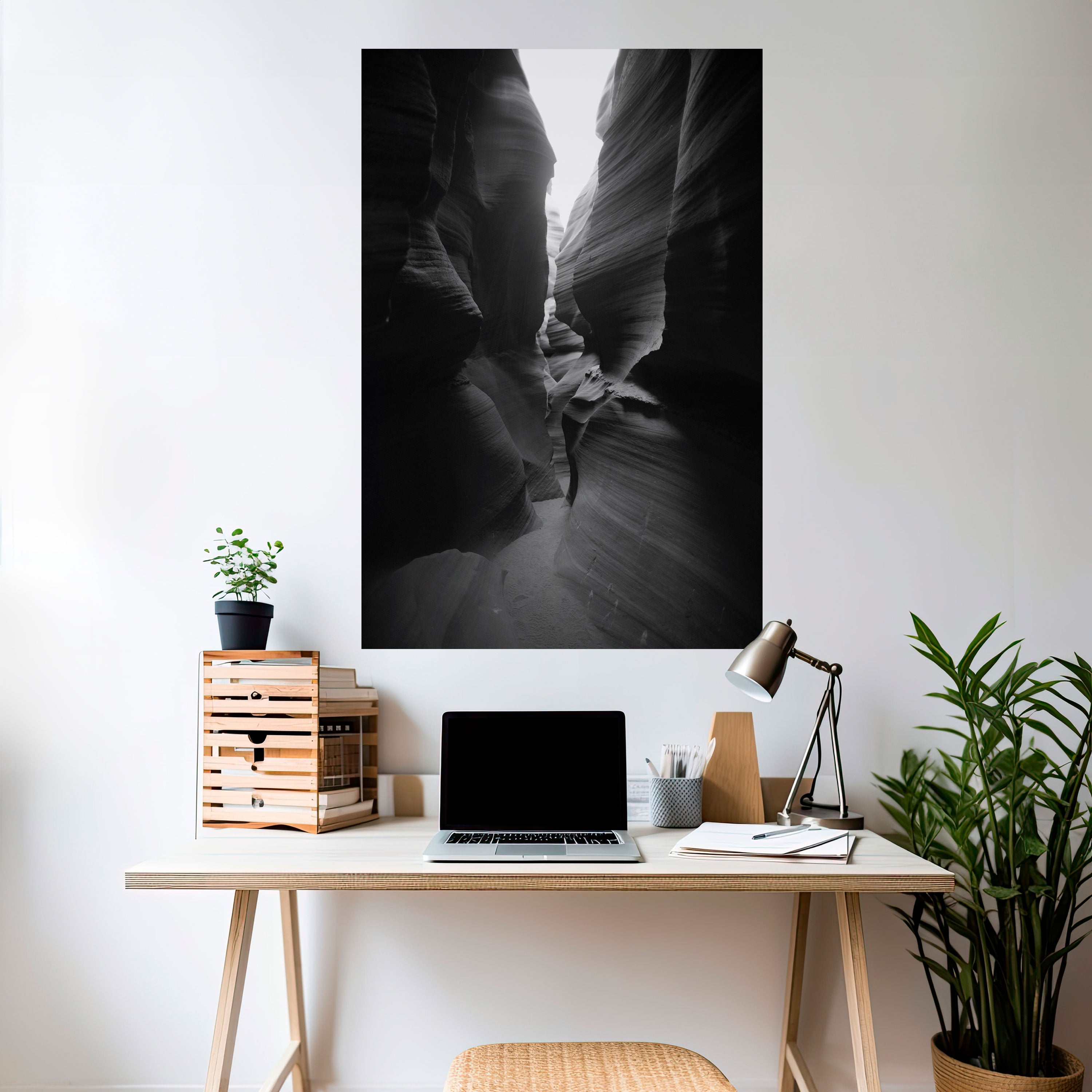 TIME'S WHISPERING CANYON Naklejka/Plakat pionowy