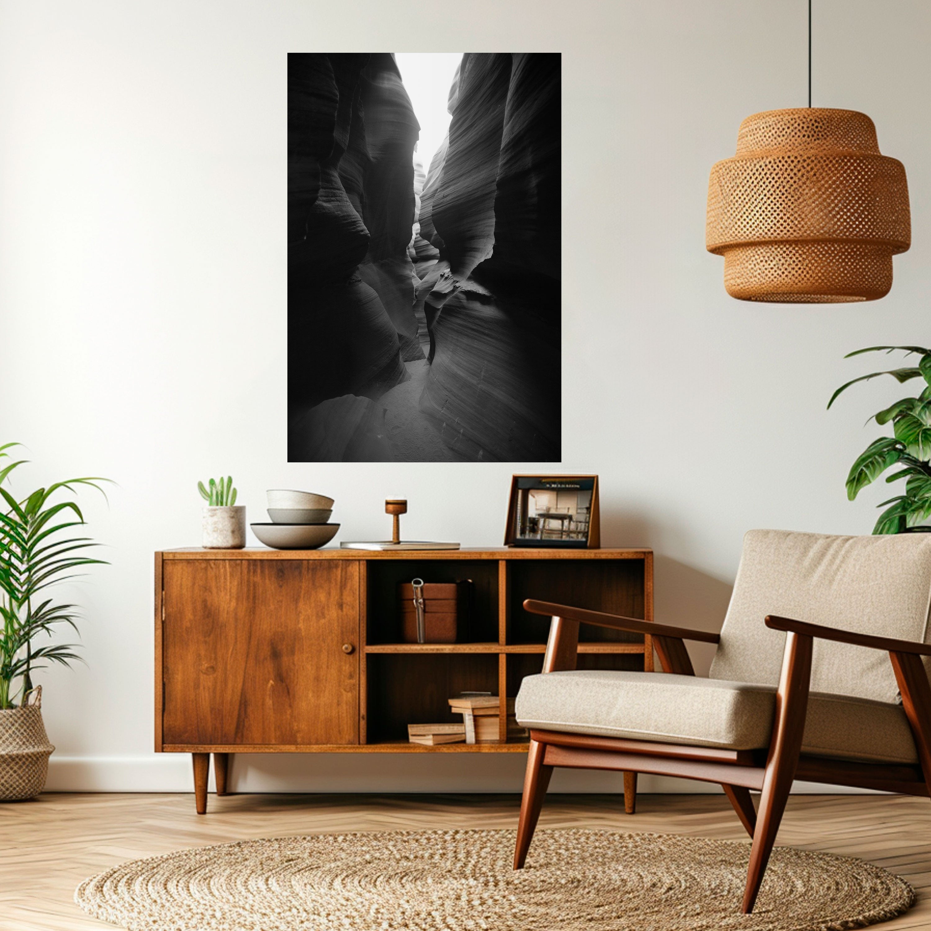 TIME'S WHISPERING CANYON Naklejka/Plakat pionowy