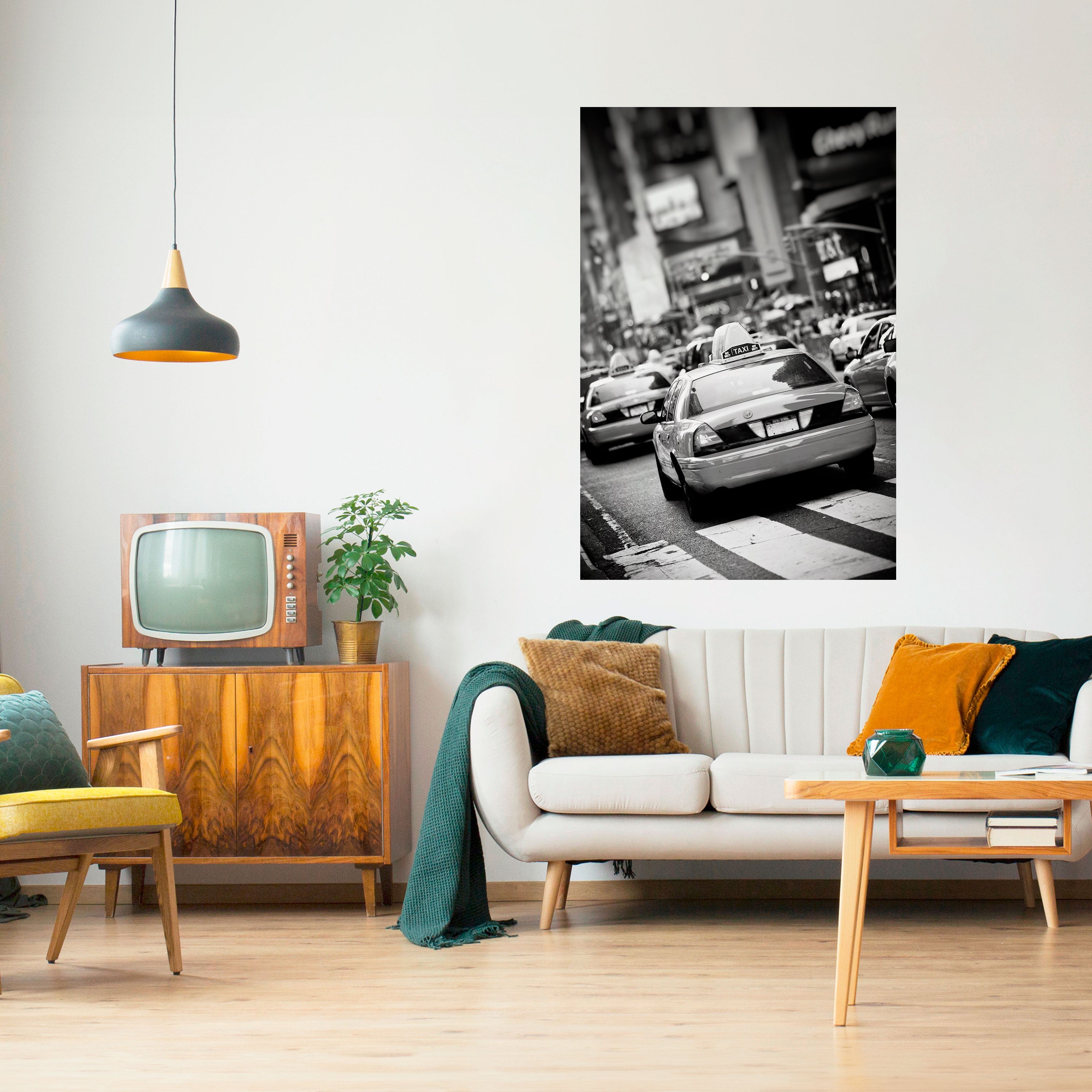 TIMELESS TAXI TALES Naklejka/Plakat pionowy
