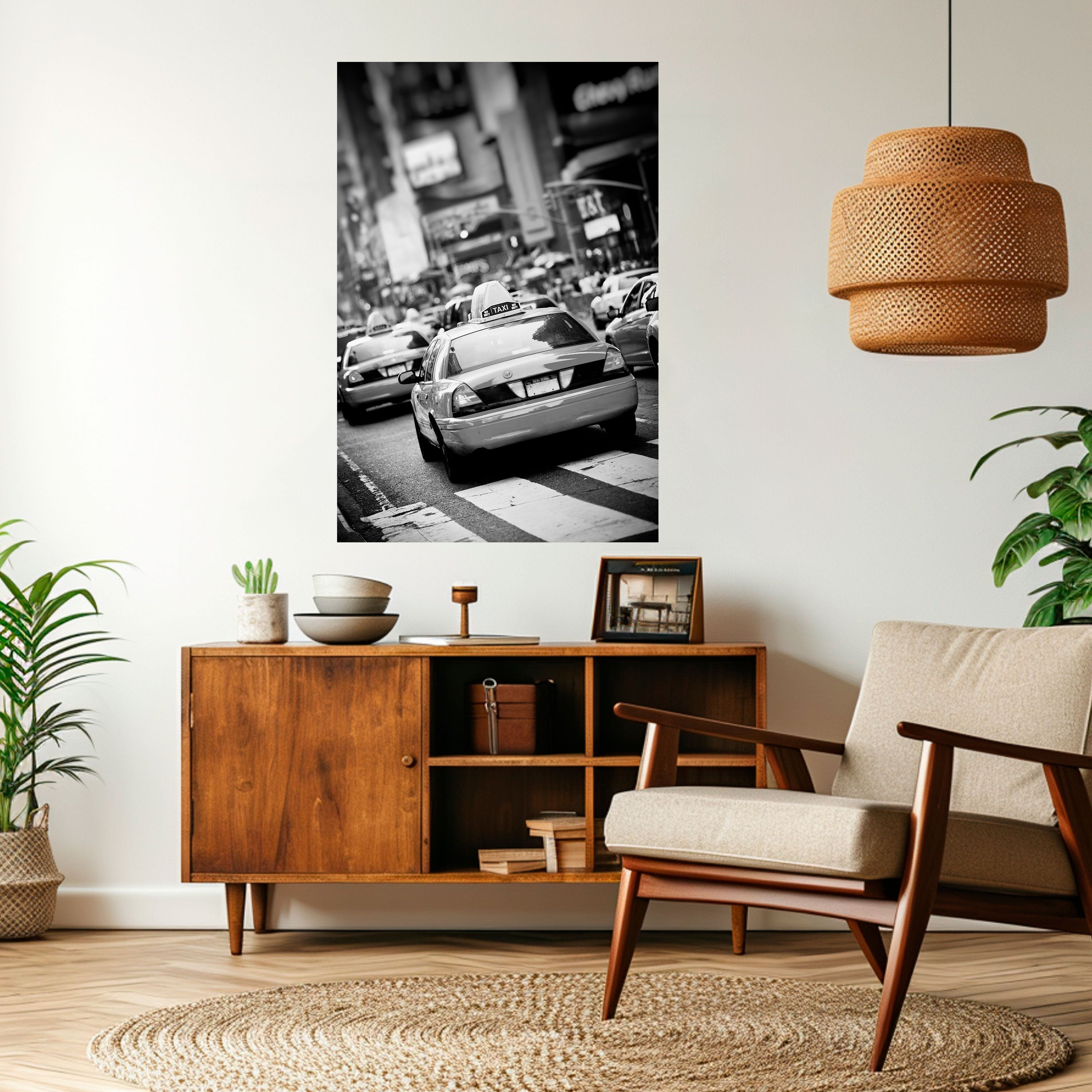 TIMELESS TAXI TALES Naklejka/Plakat pionowy