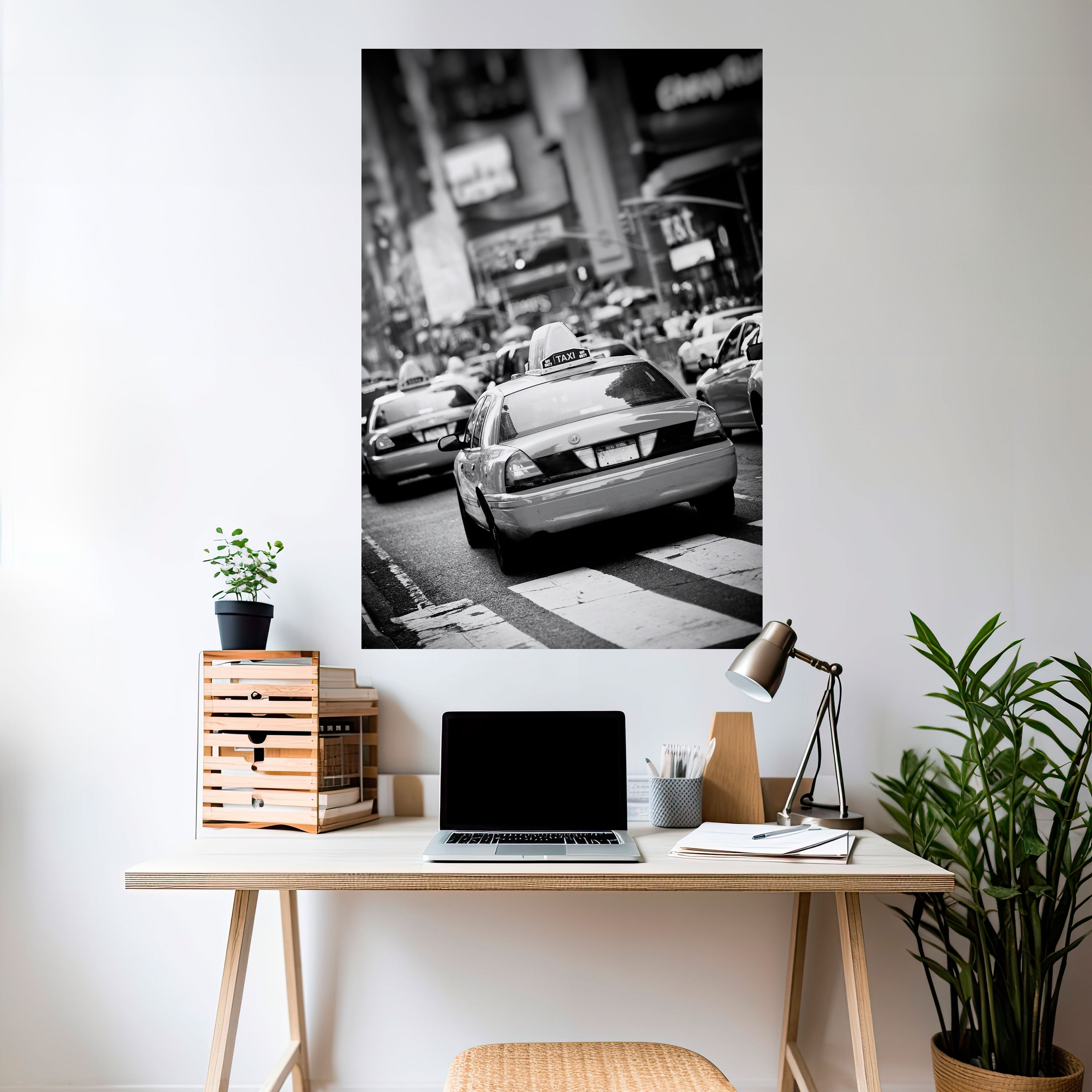 TIMELESS TAXI TALES Naklejka/Plakat pionowy