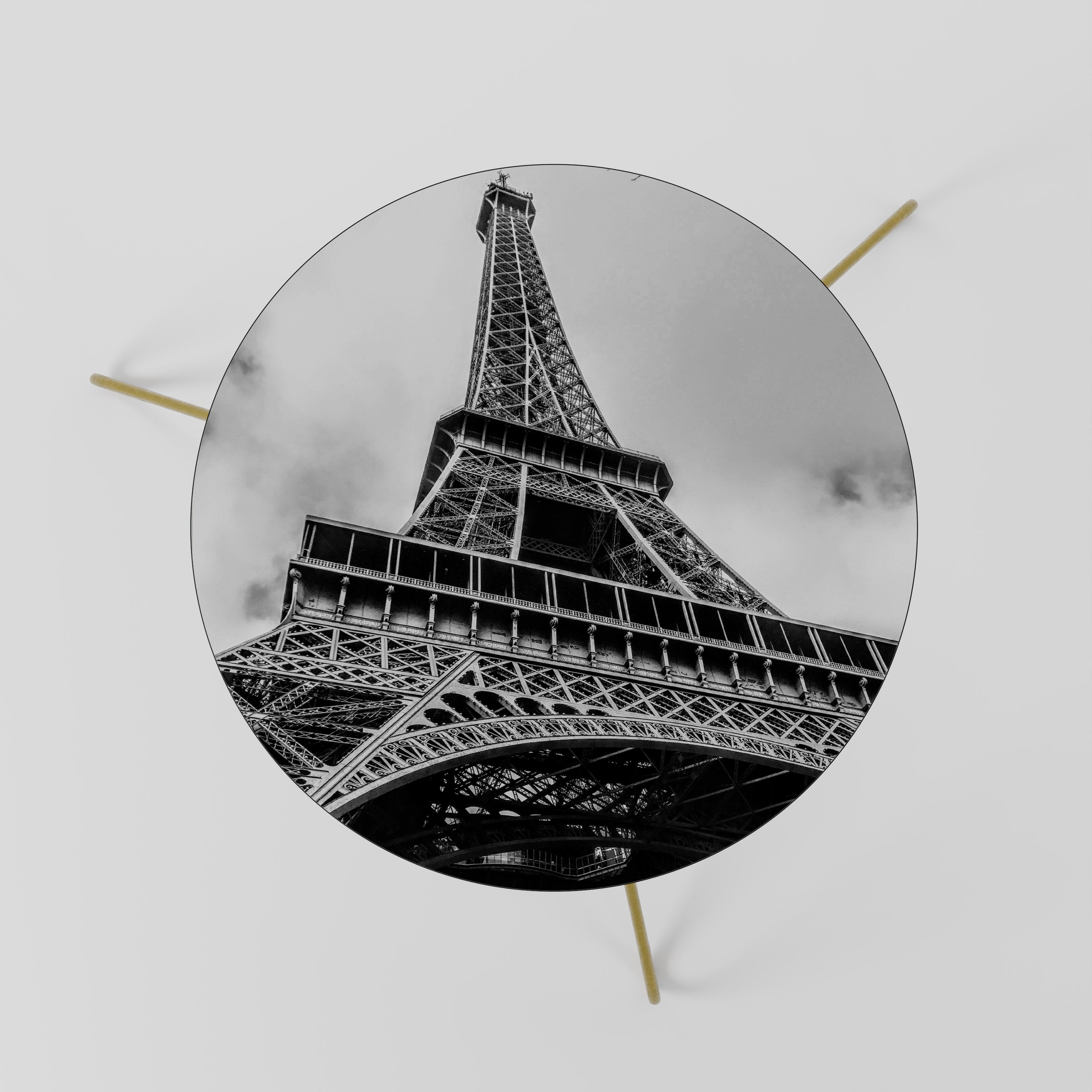MONOCHROME PARISIAN ICON Stolik kawowy mały