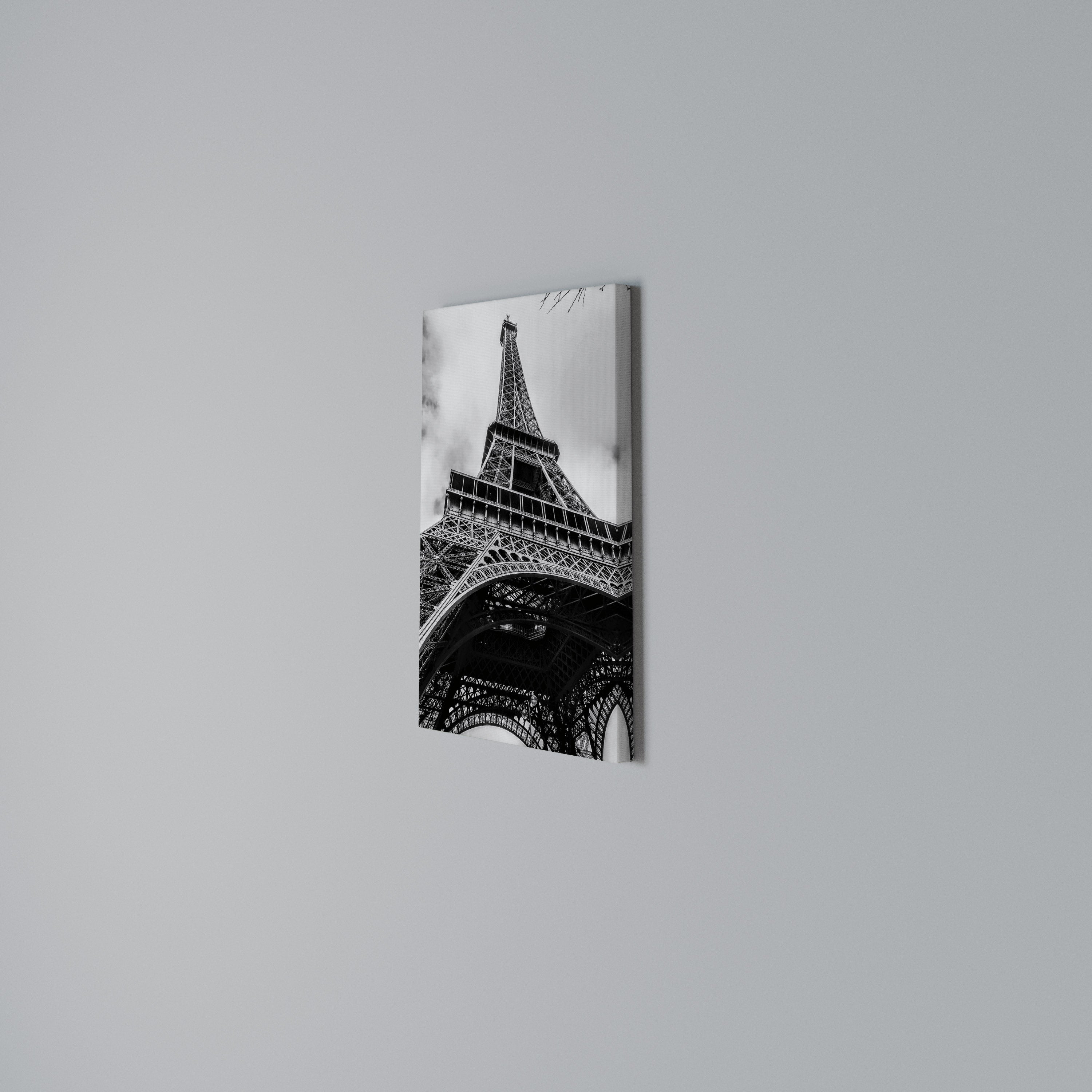 MONOCHROME PARISIAN ICON Pionowy obraz na płótnie