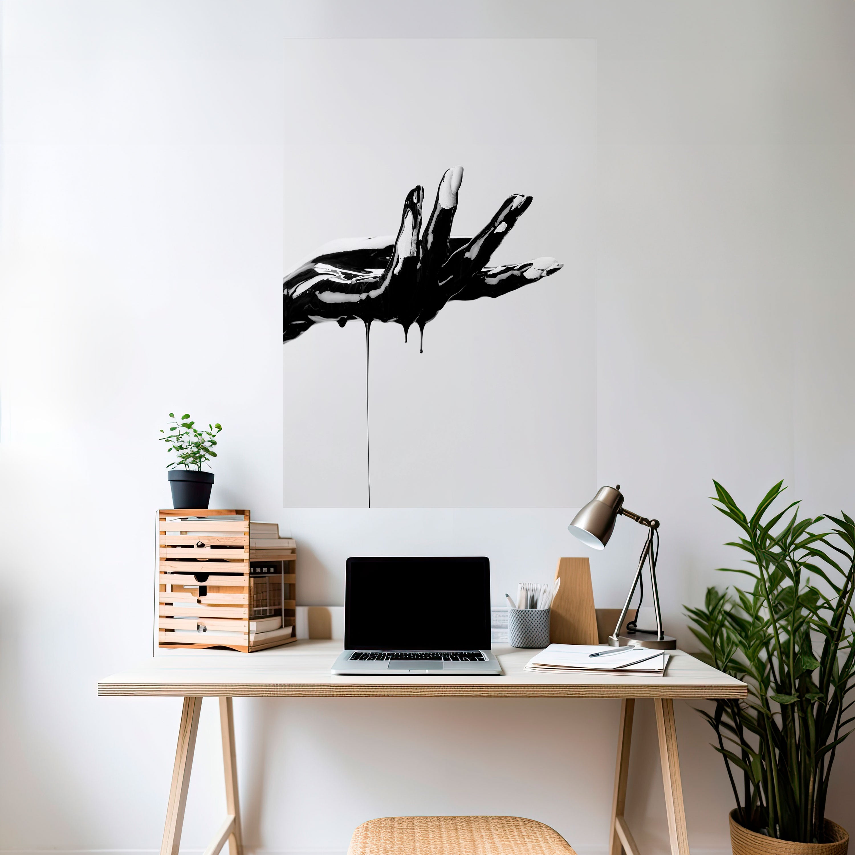 BLACK VISCOSITY Naklejka/Plakat pionowy