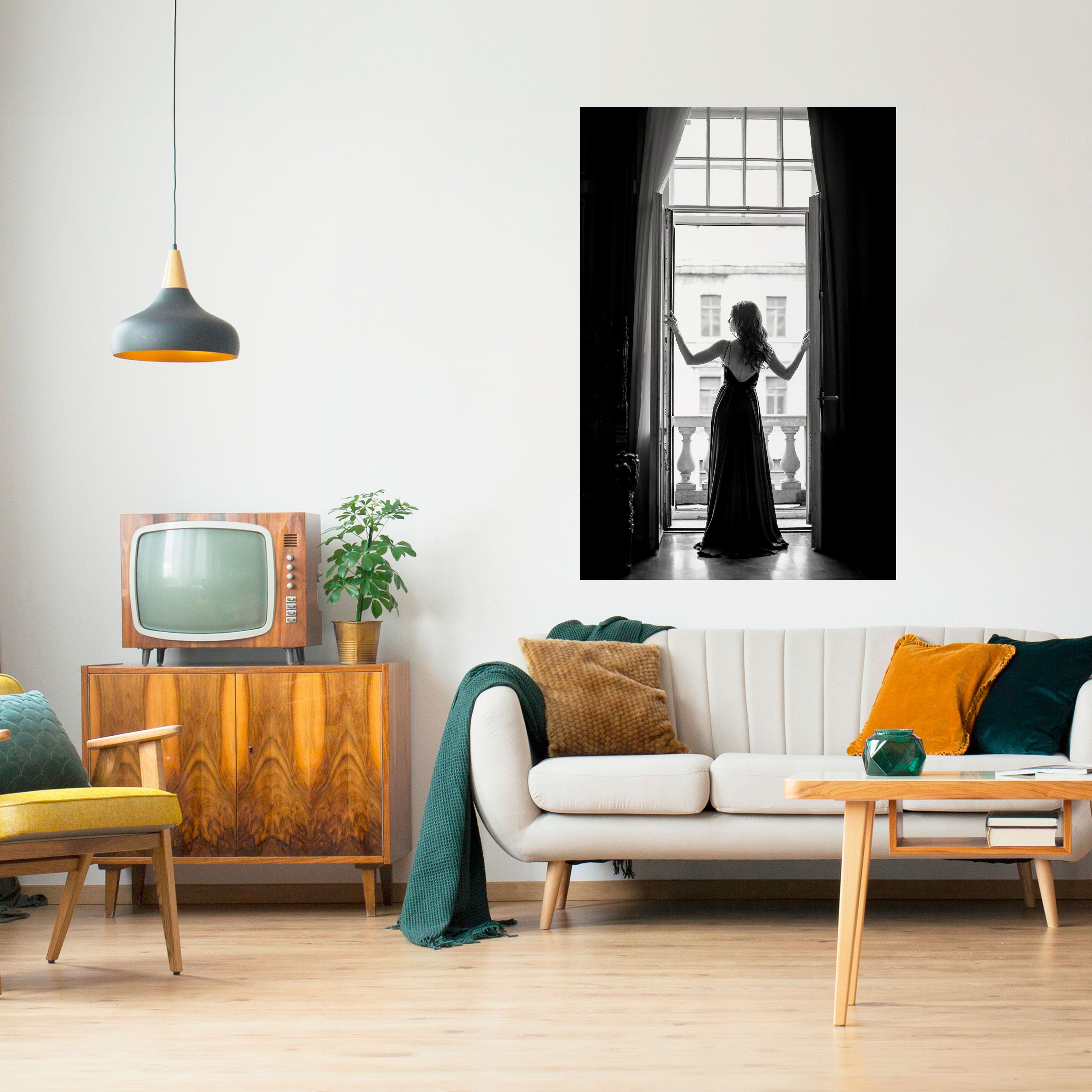 WINDOW TO WONDERS Naklejka/Plakat pionowy