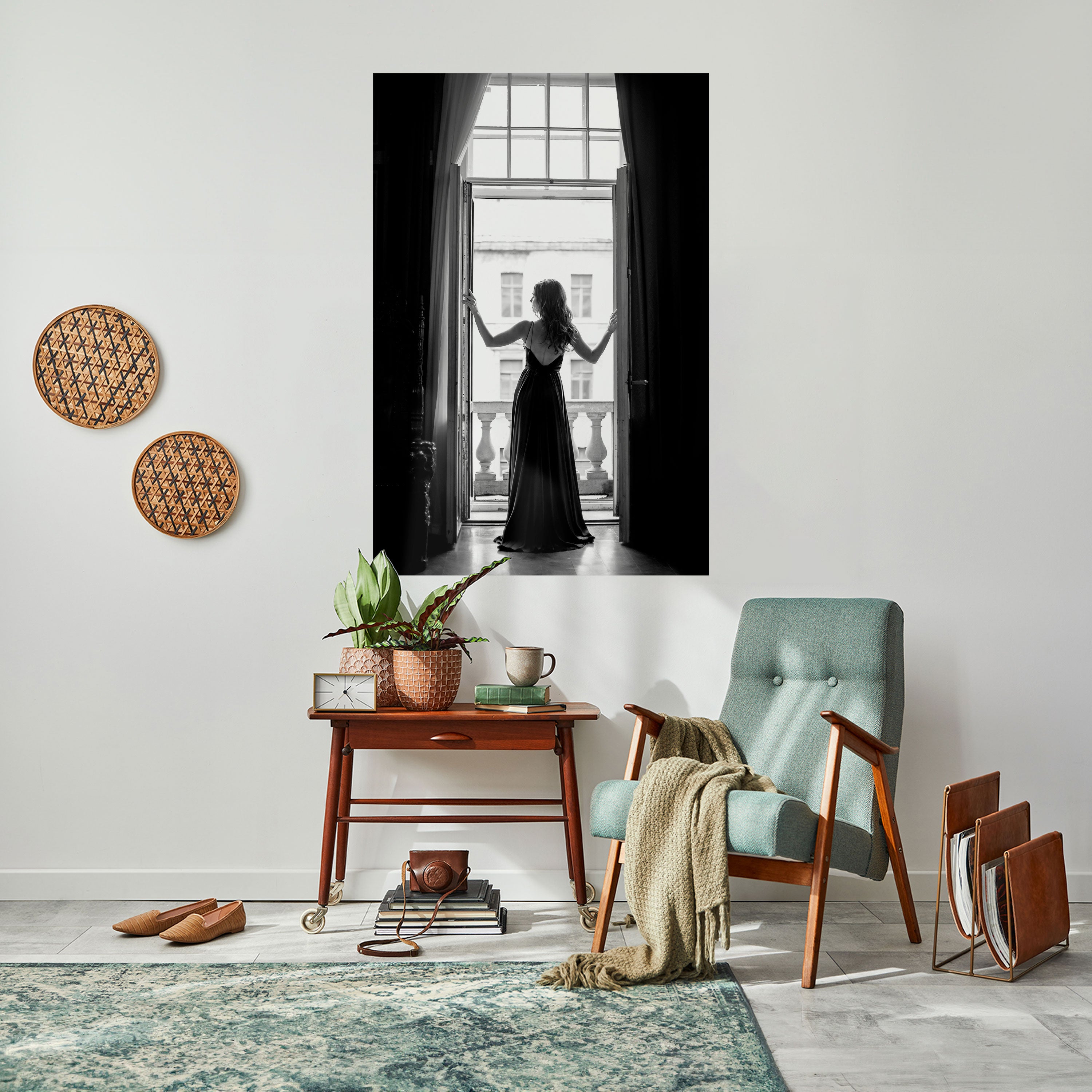 WINDOW TO WONDERS Naklejka/Plakat pionowy