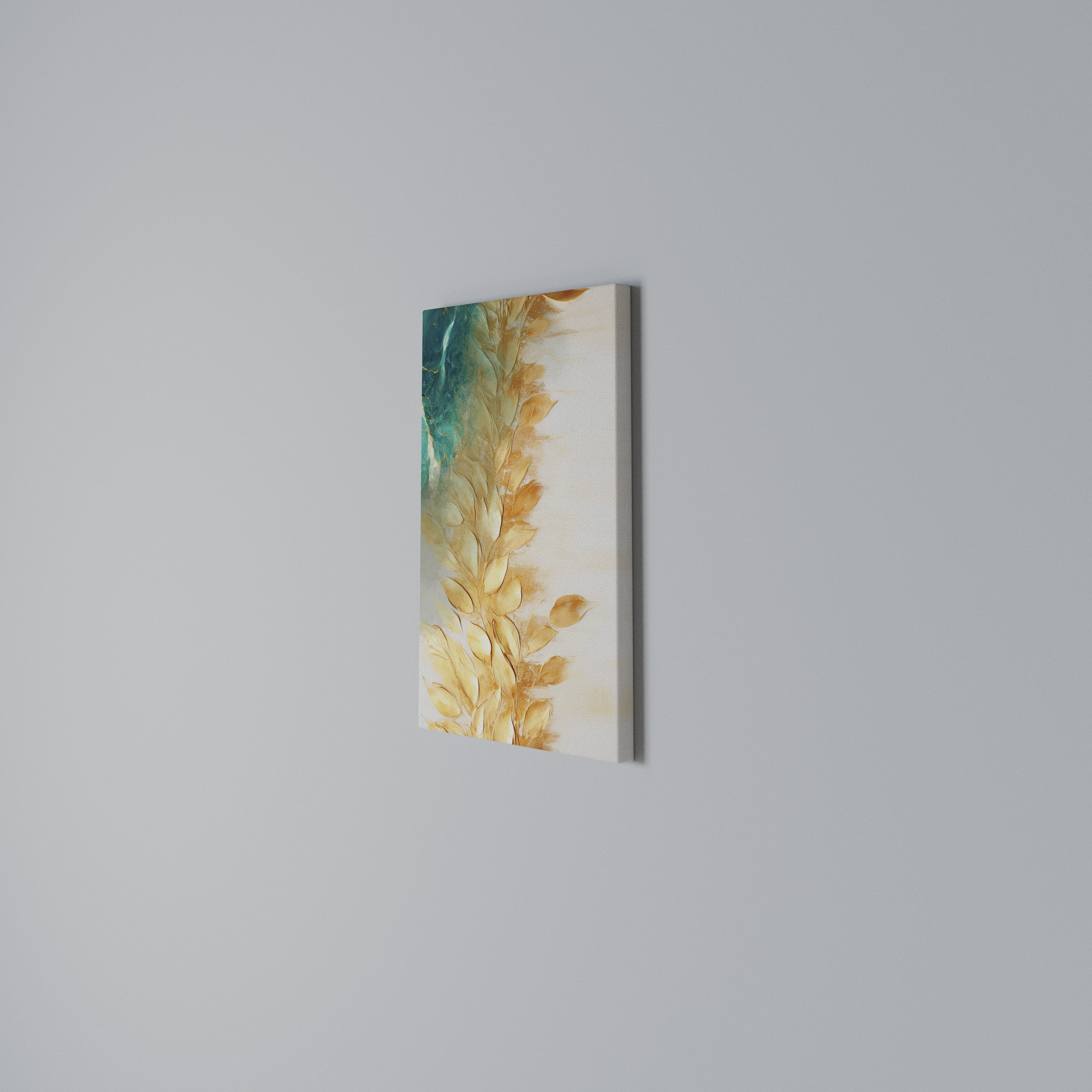 LEAVES IN RADIANCE Pionowy obraz na płótnie