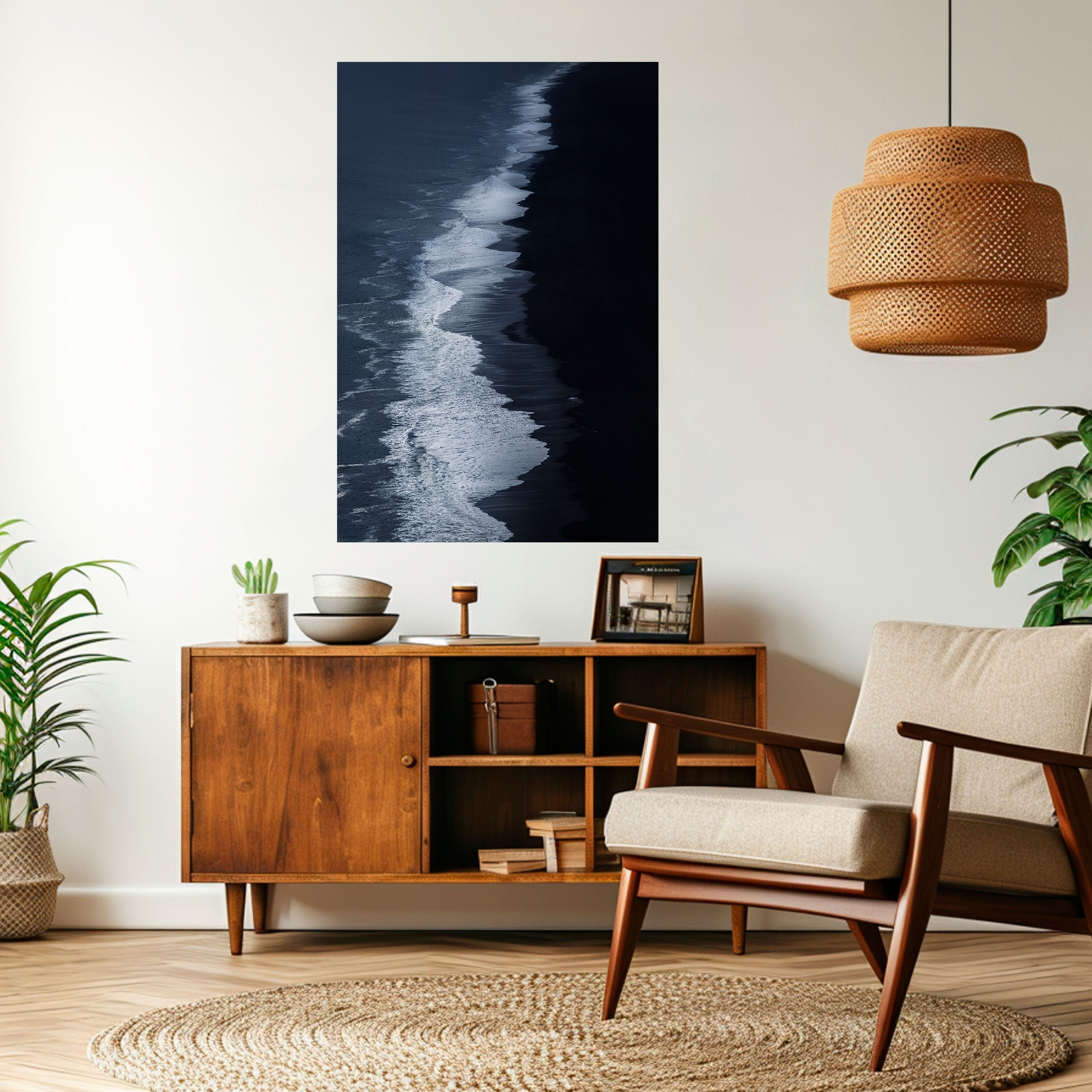 OCEAN'S WHISPER Naklejka/Plakat pionowy