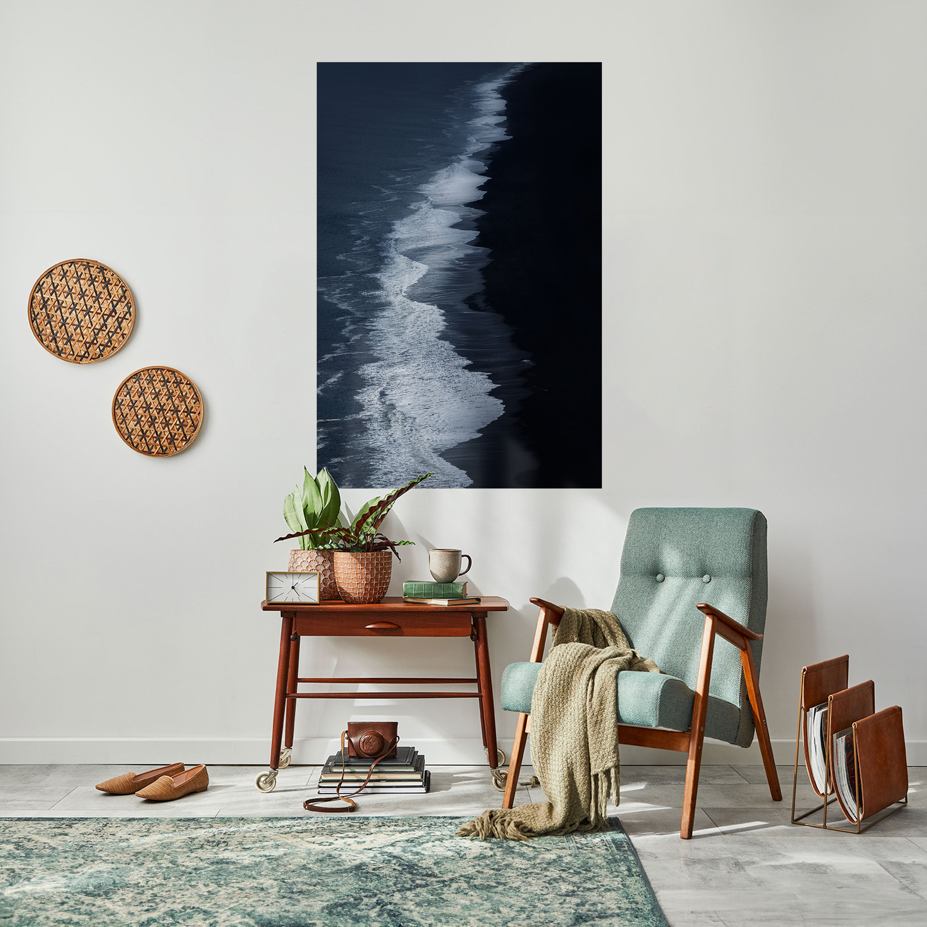 OCEAN'S WHISPER Naklejka/Plakat pionowy