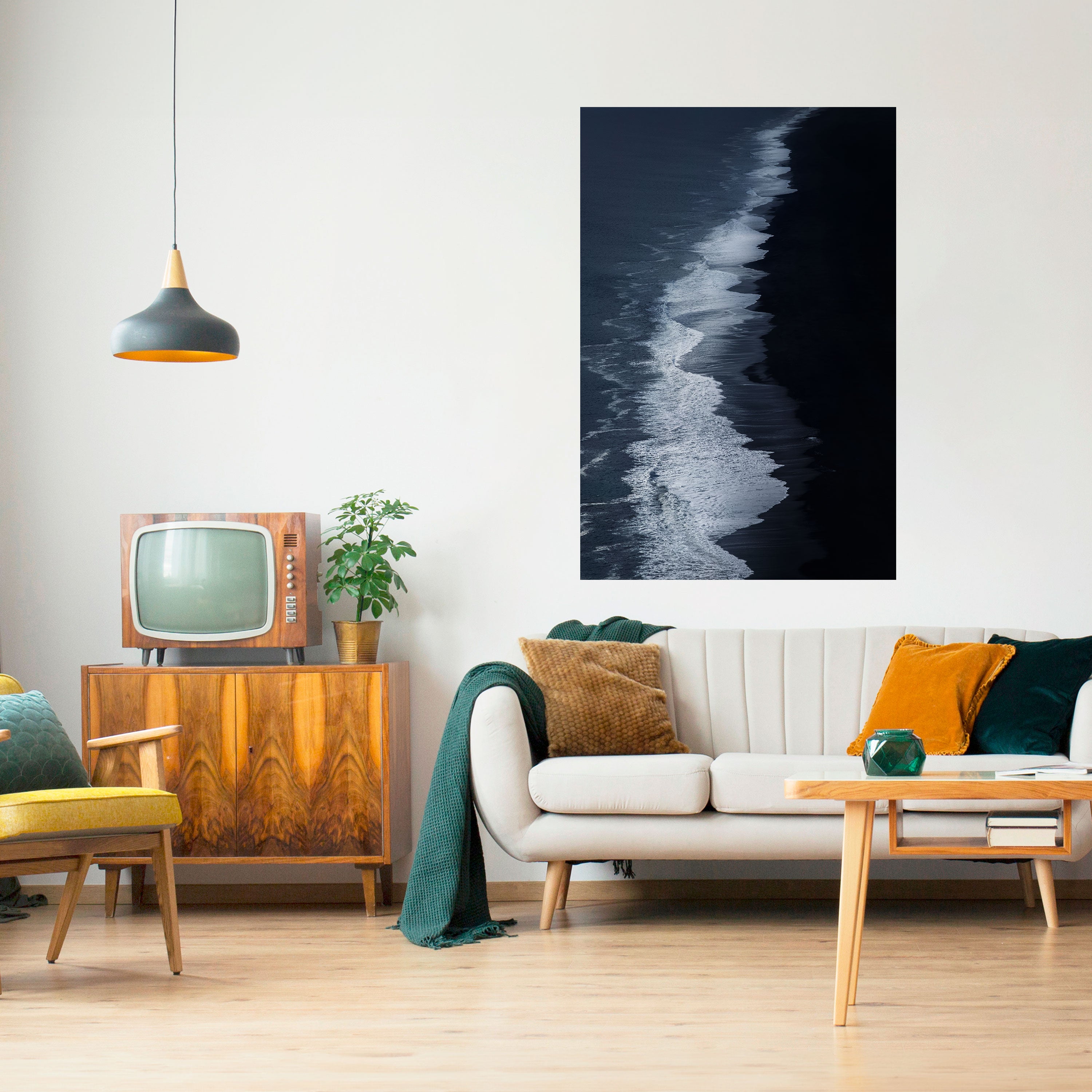 OCEAN'S WHISPER Naklejka/Plakat pionowy